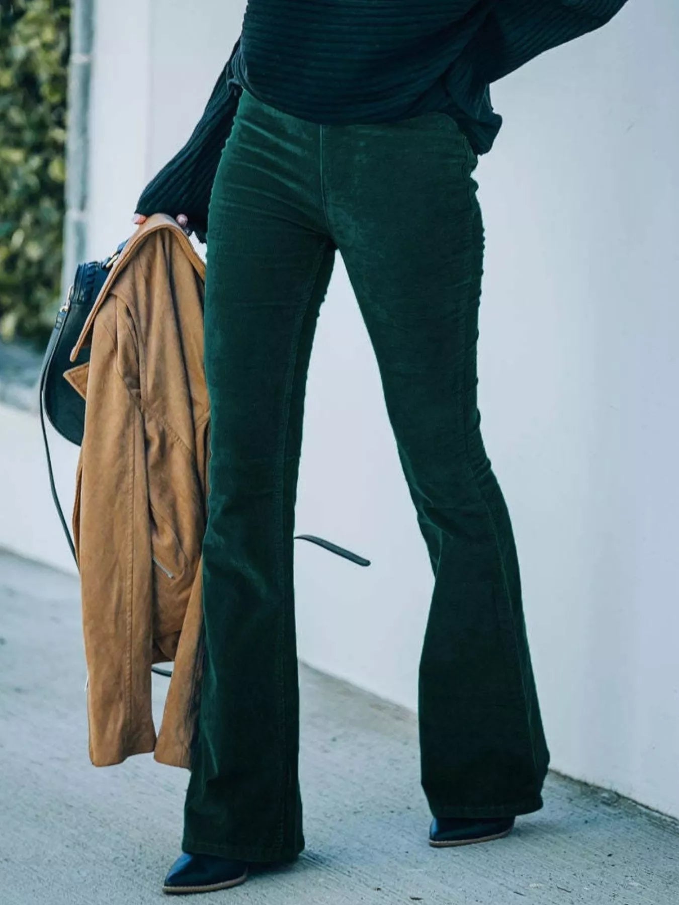 Corduroy Flare Pants