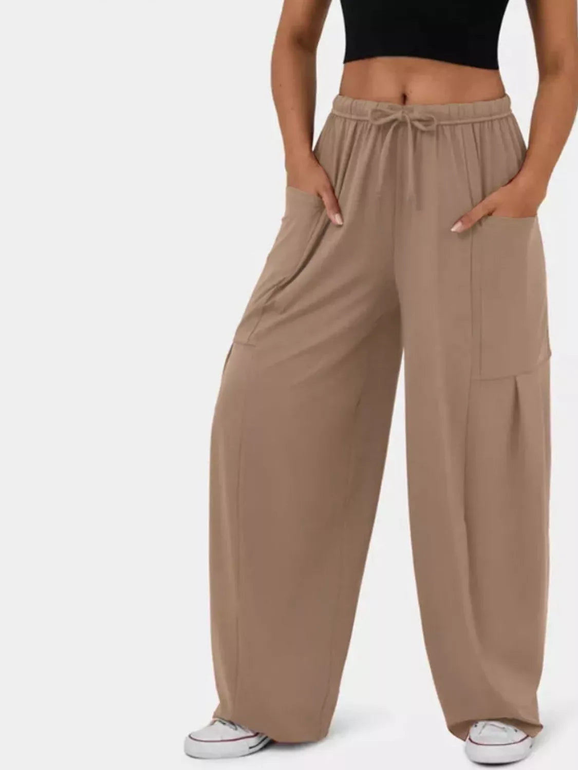 Relaxed-Fit Drawstring Pants