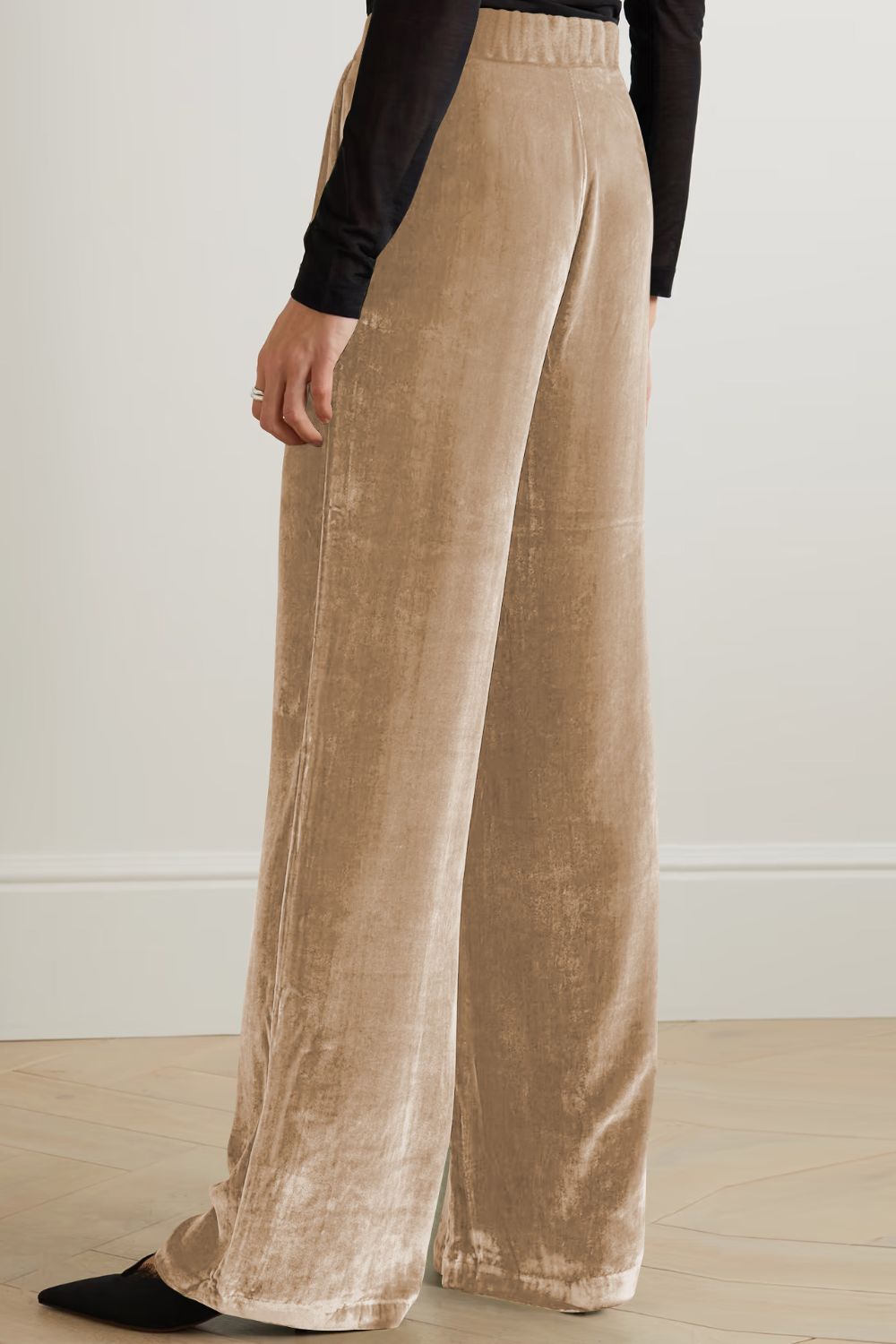 Loose Fit High Waist Pants by MDML