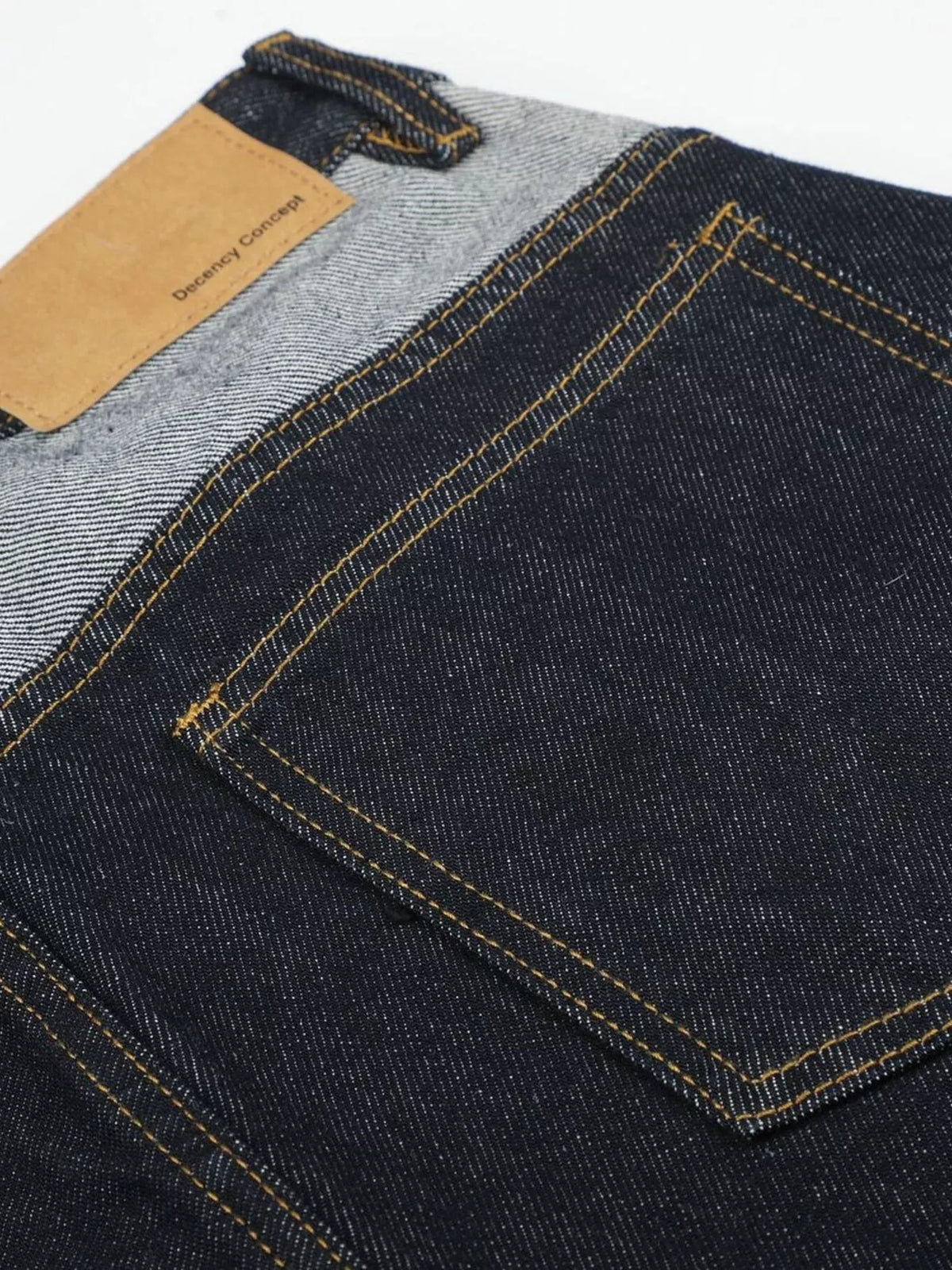 Button Fly Denim Capris in Blue by TrendMaster