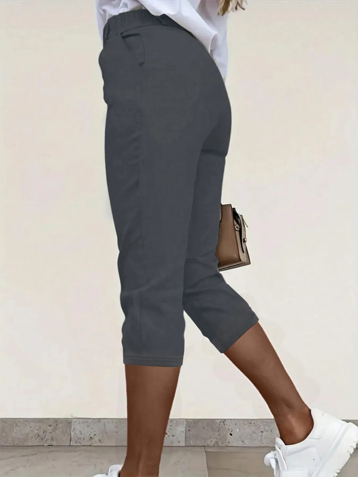 Pleated Pants with Pockets