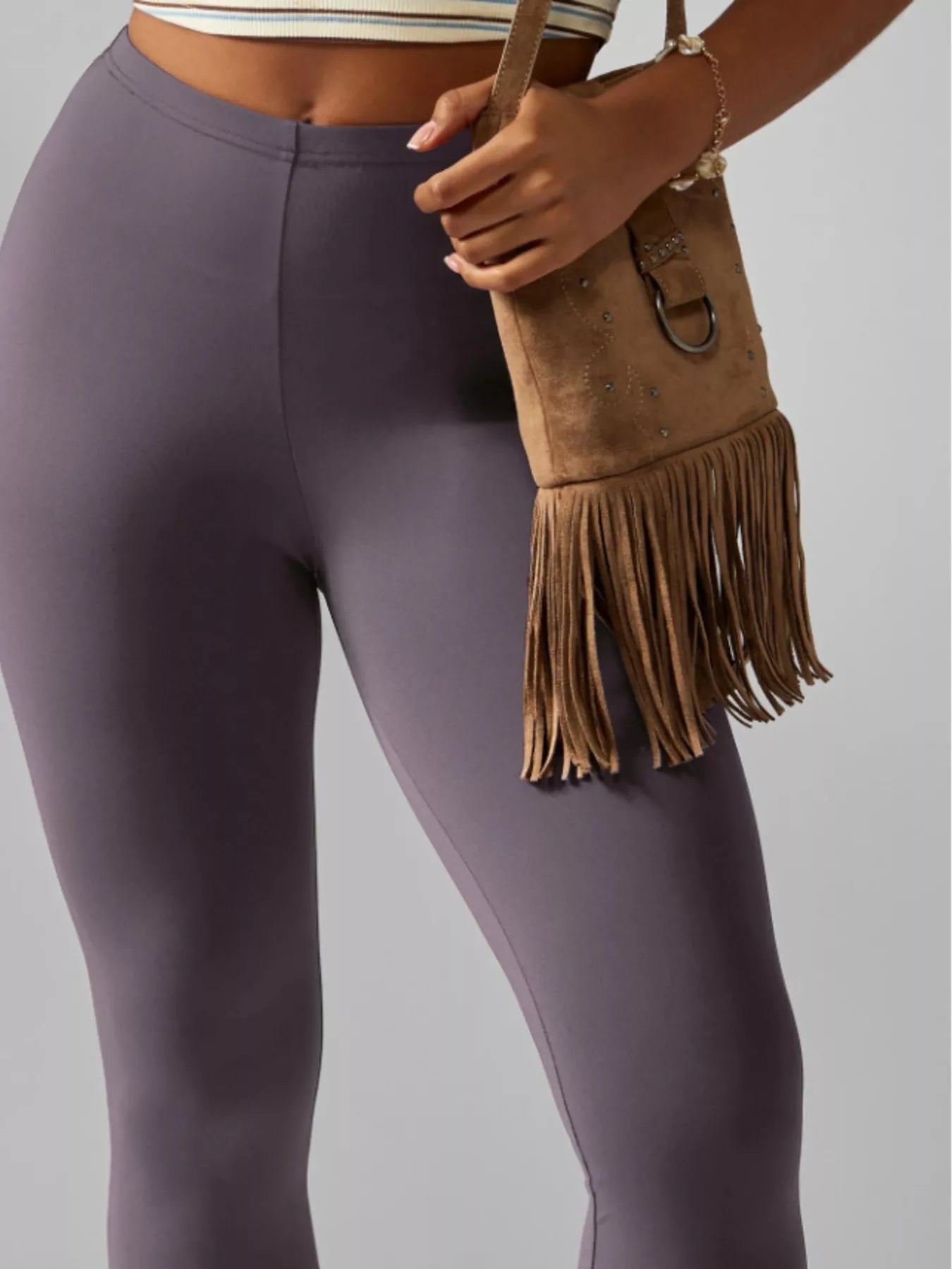 High-Waist Active Capri Leggings