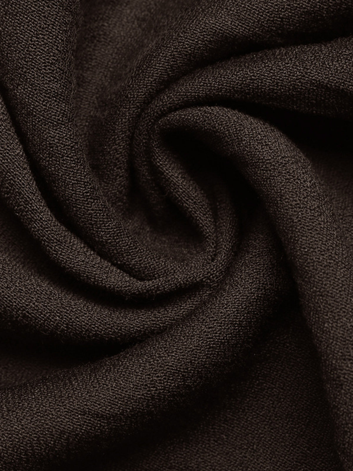 Crochet Trim Sleeveless Maxi Dress in Brown