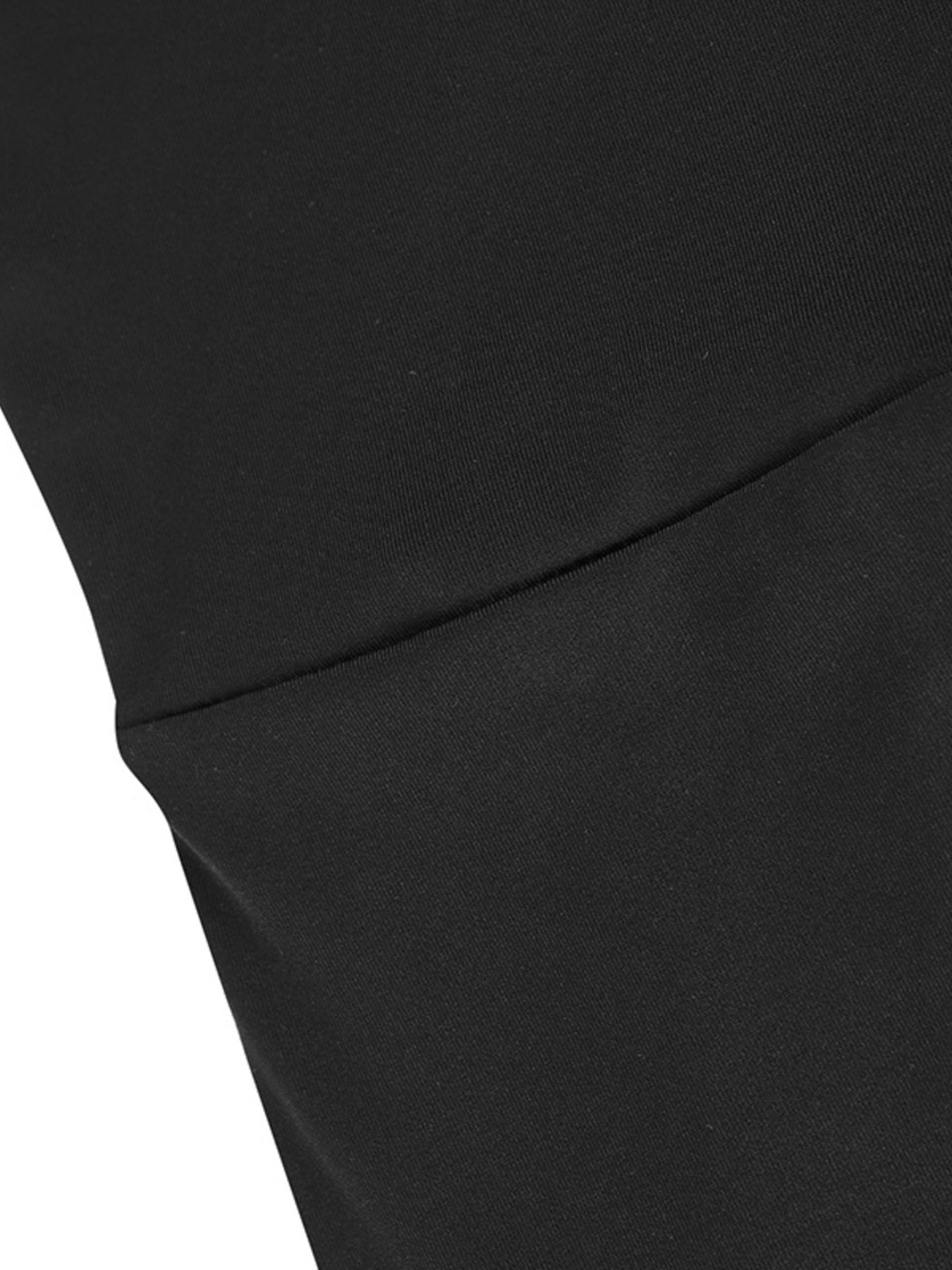 Cutout-Back Short Sleeve Romper in Black
