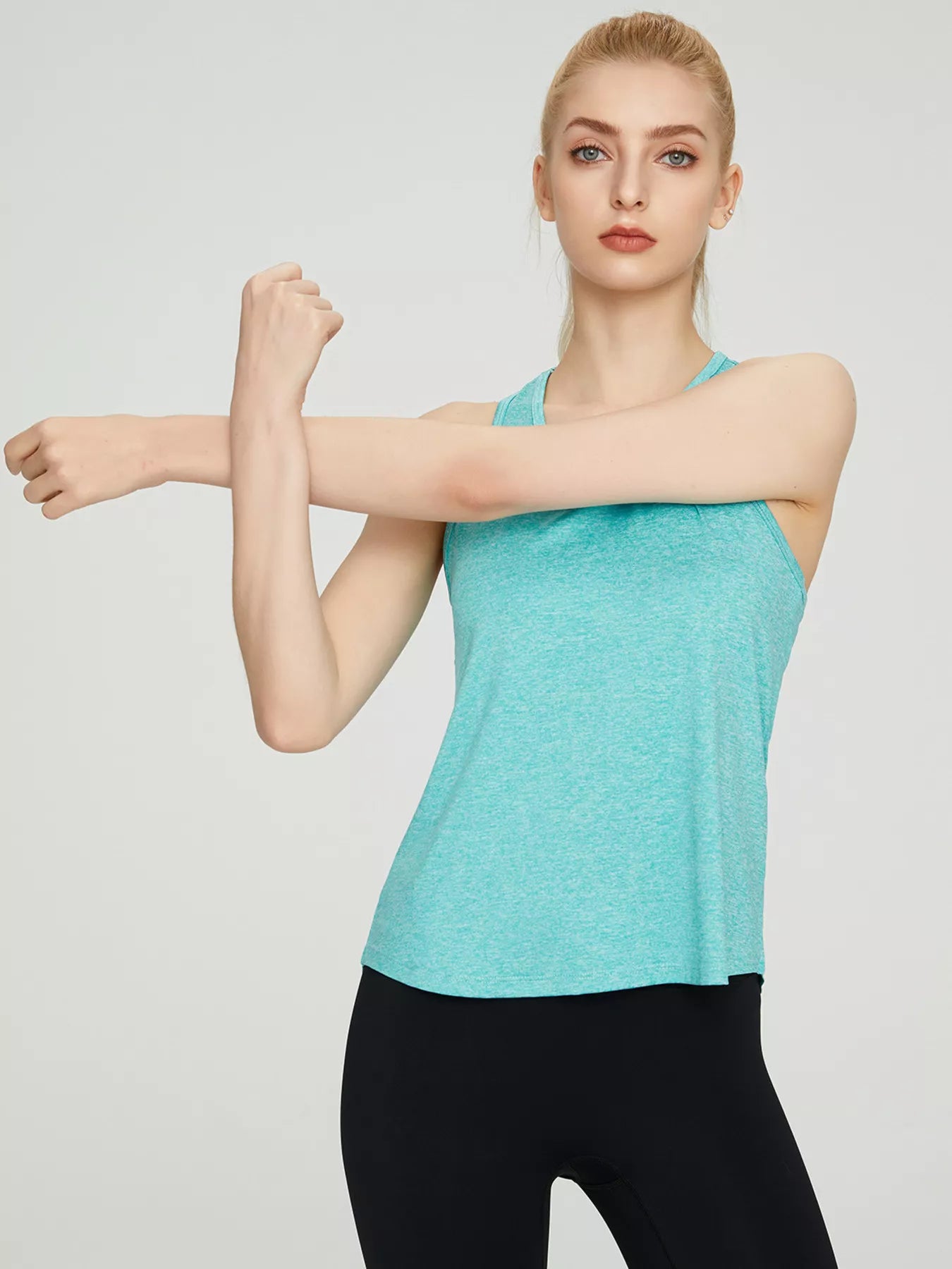 Quick-Drying Active Tank with Seam Detail