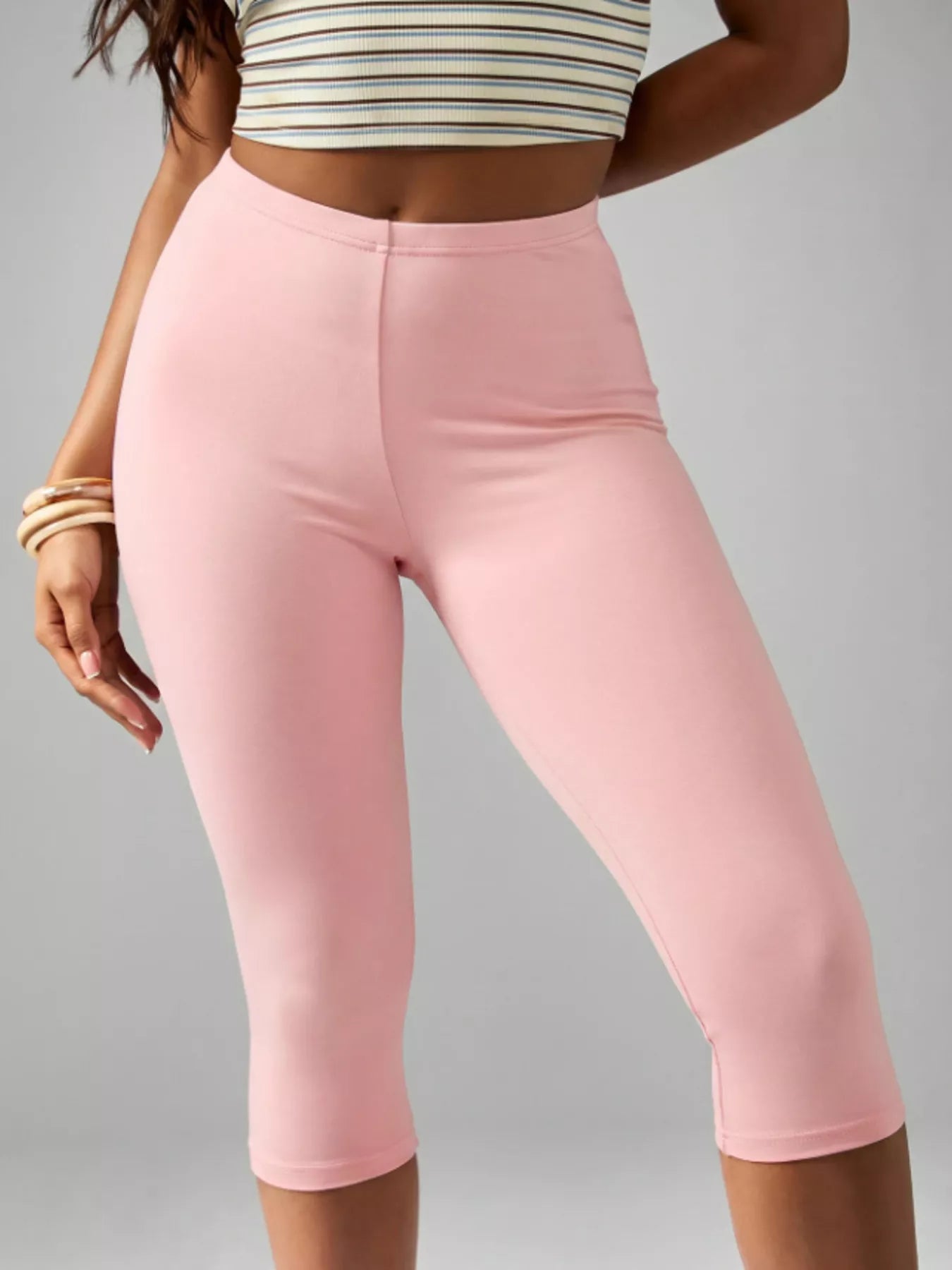 High-Waist Active Capri Leggings