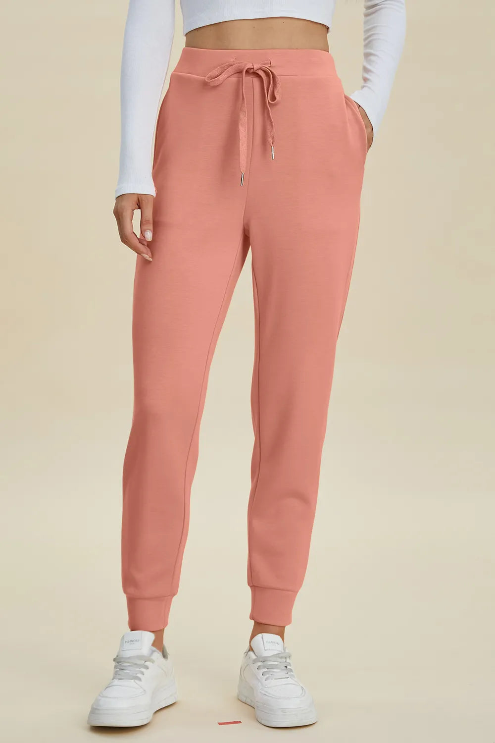 Basic Bae Air Scuba Drawstring Joggers