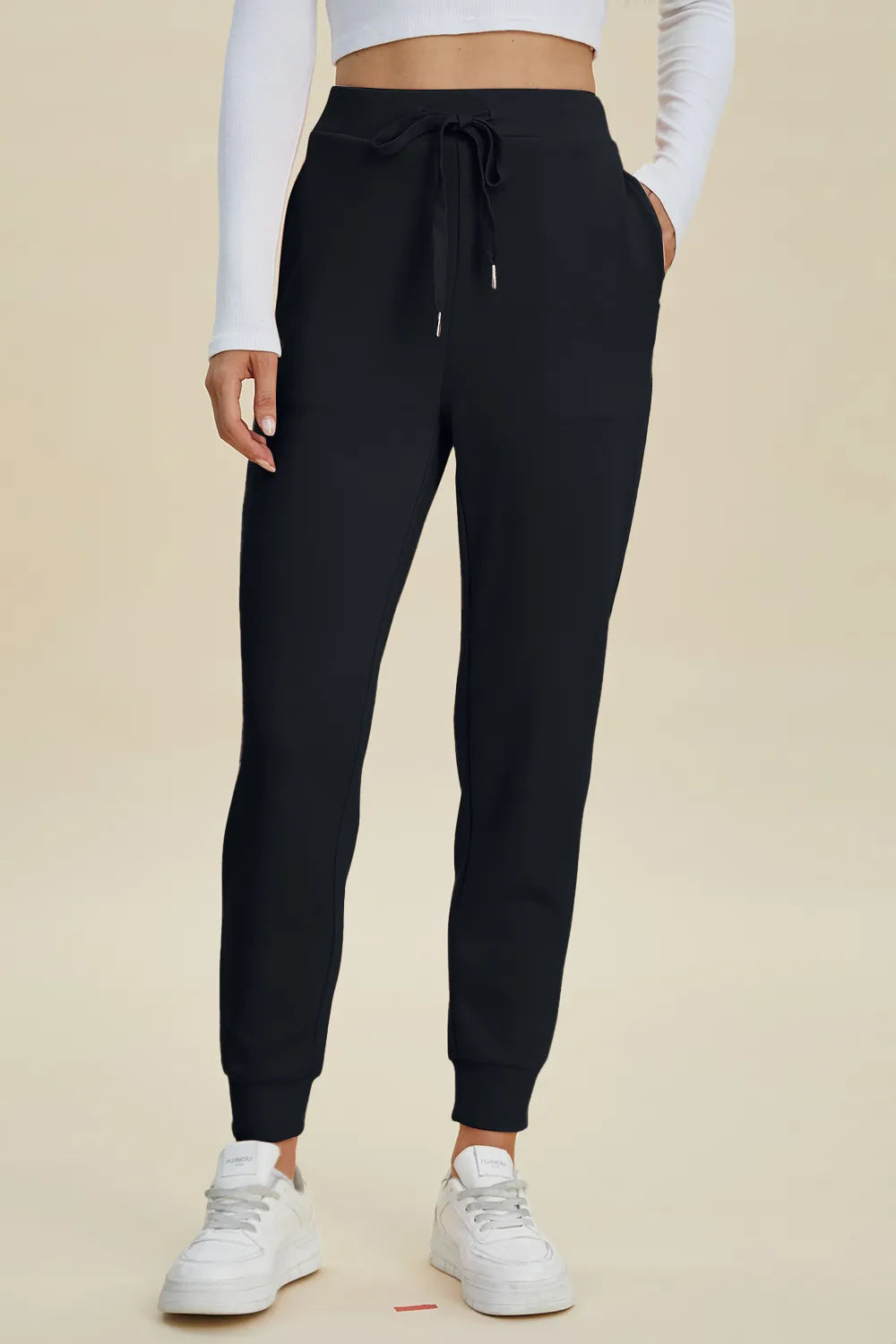 Basic Bae Air Scuba Drawstring Joggers