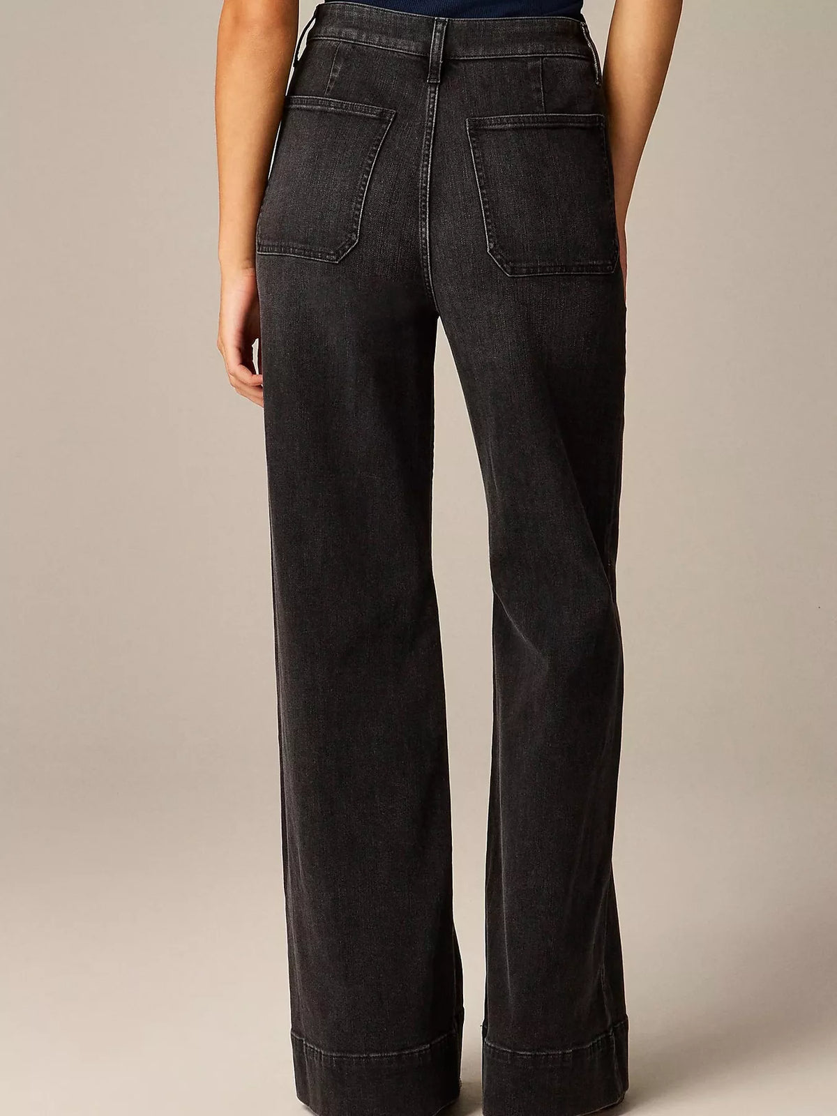 High-Waisted Jeans with Pockets by Dreamy Drapes