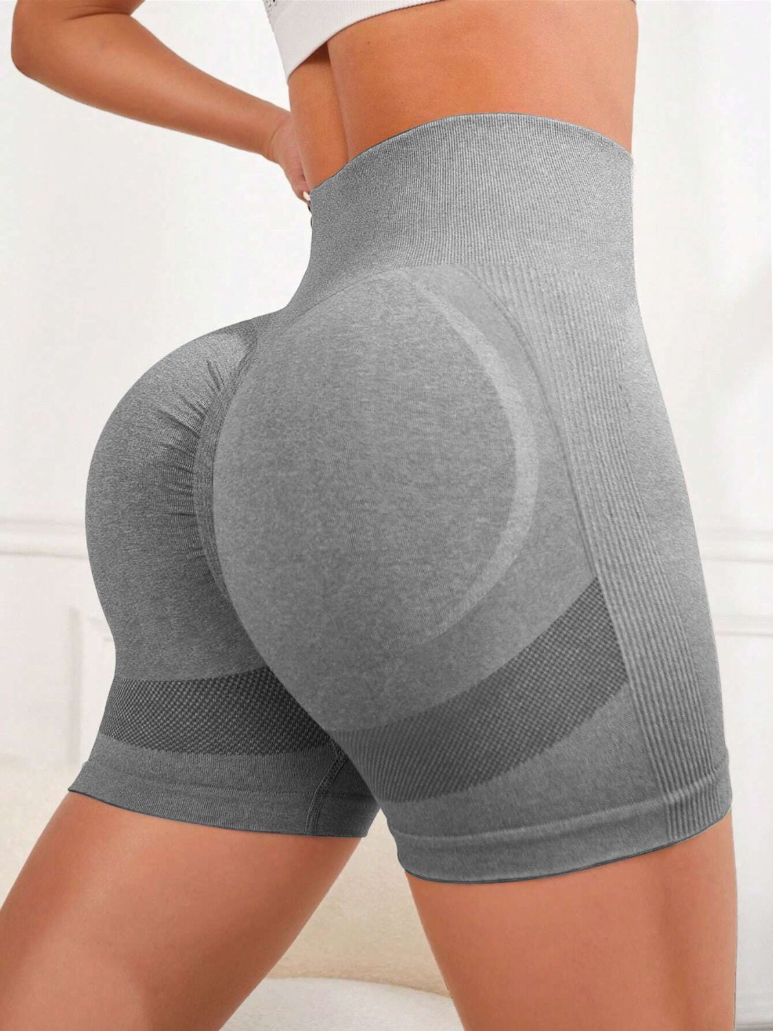 Nia High Waist Active Shorts