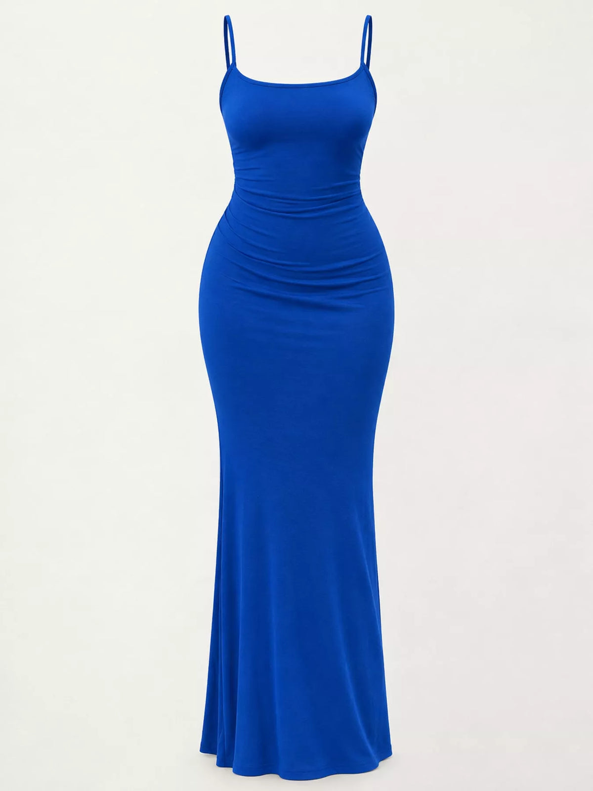 Backless Bodycon Spaghetti Strap Maxi Dress