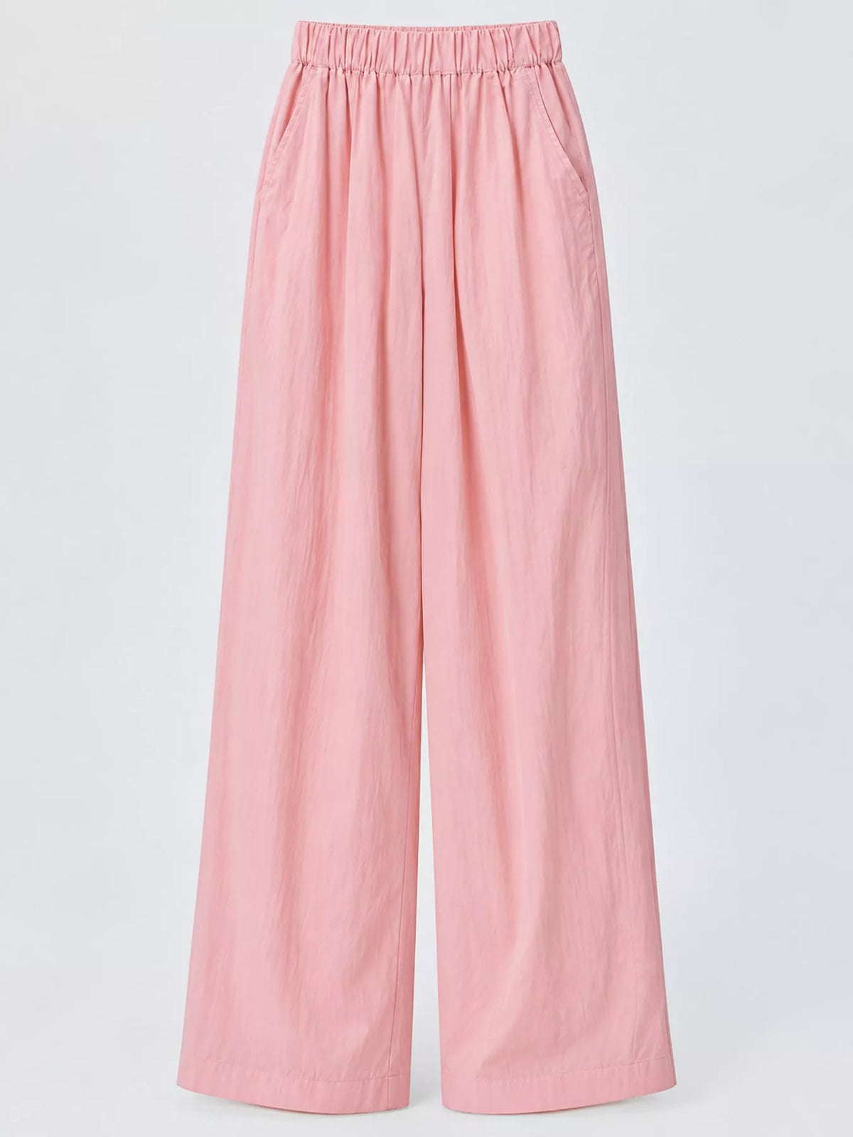 High-Waisted Loose Fit Wide-Leg Pants