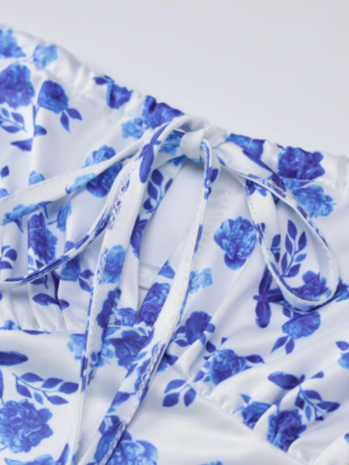 Floral Tie-Strap Bodycon Maxi Dress by Calliope