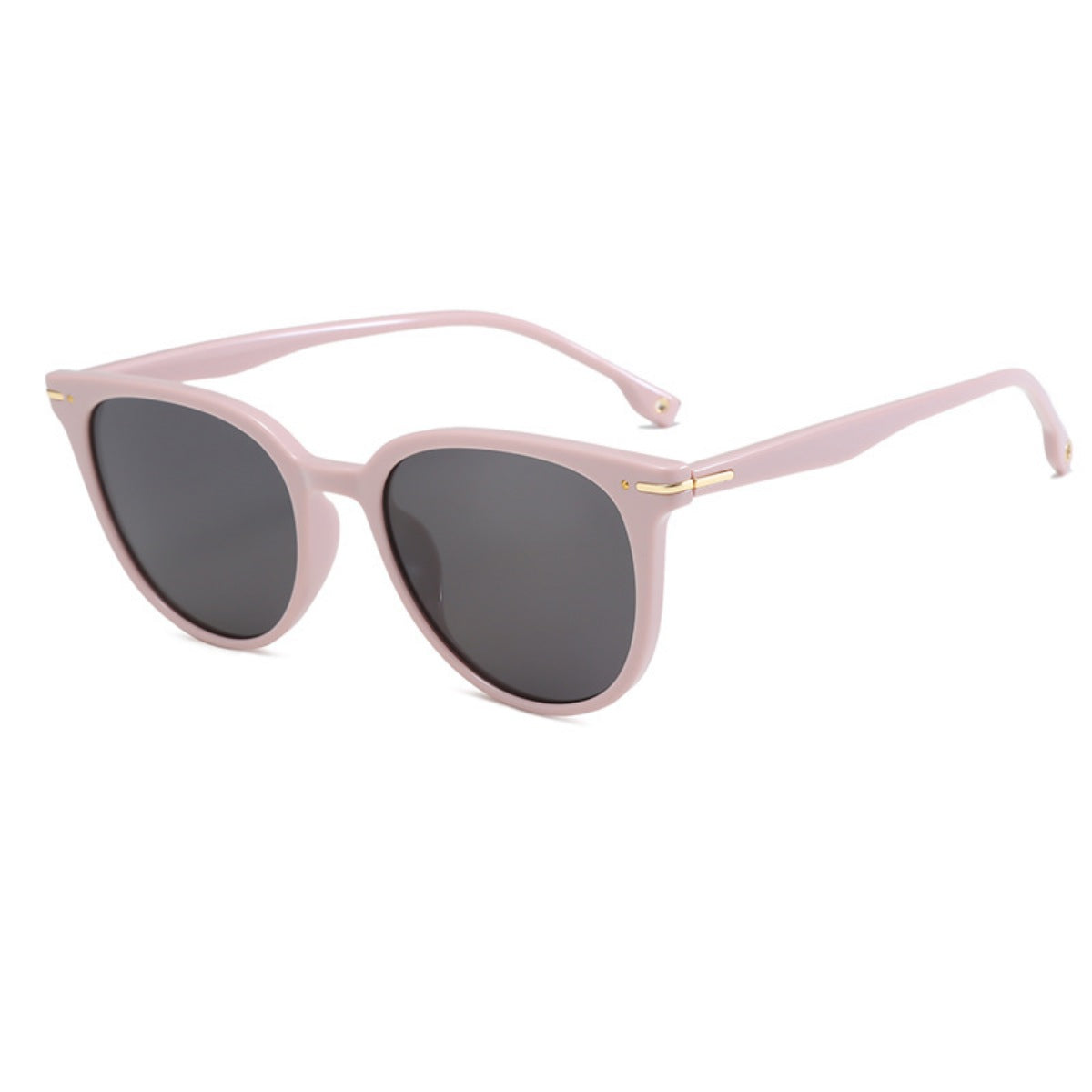 Ilussa Lightweight Sunglasses in black and blush