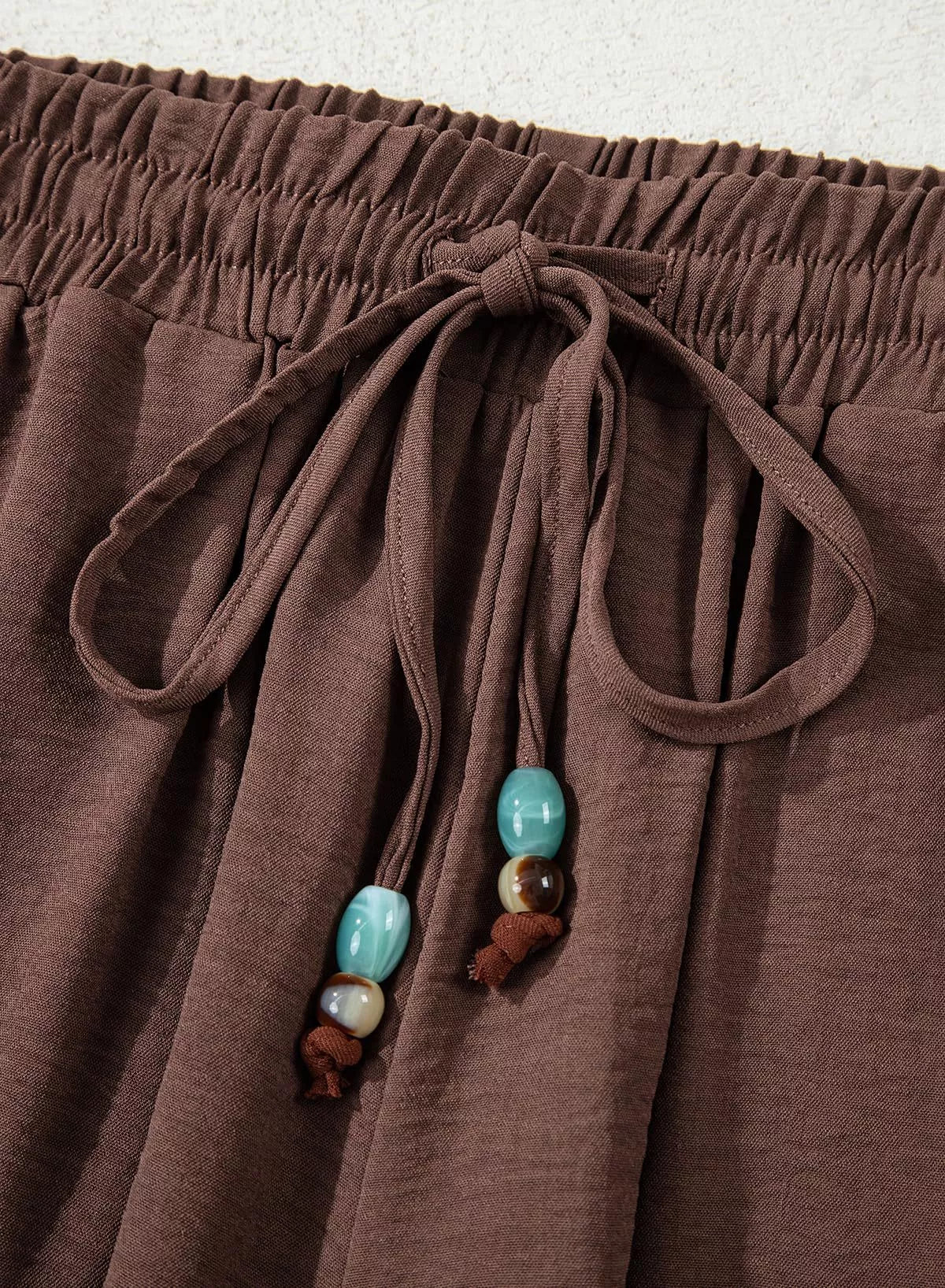 Tie-Waist Wide-Leg Pants
