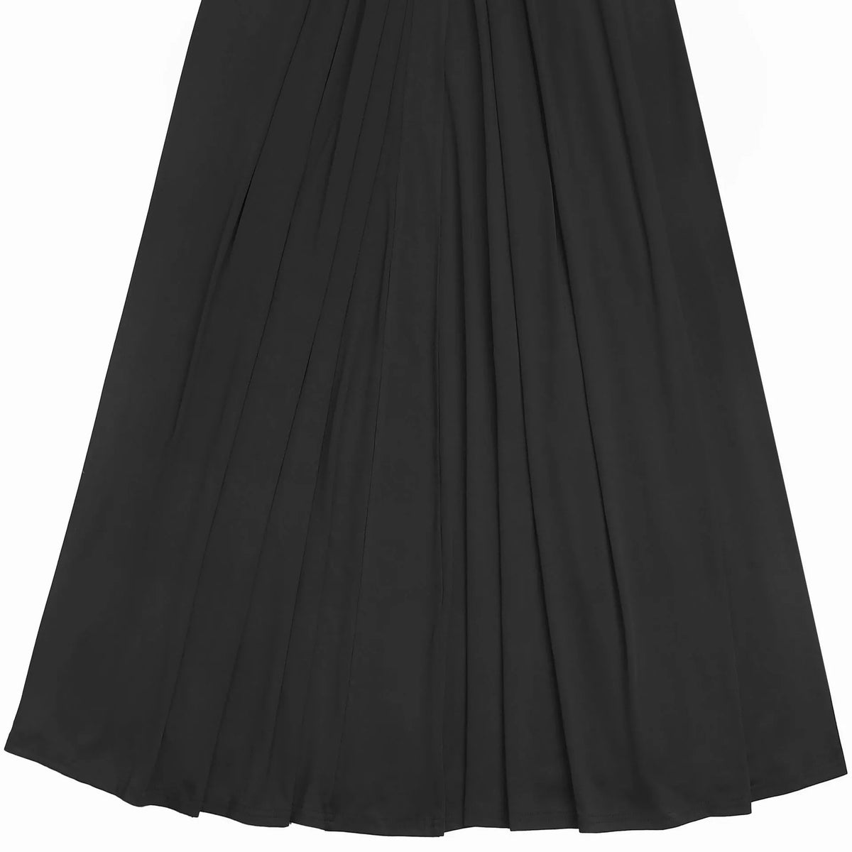Ruched One-Shoulder Maxi Dress in Black