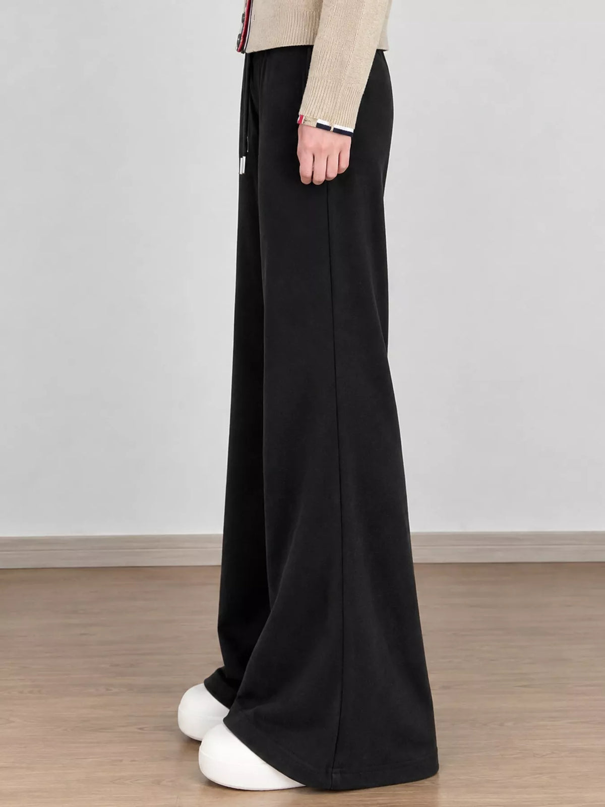 High-Waisted Wide-Leg Flare Pants