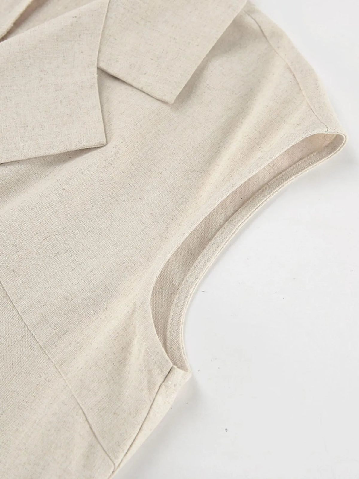 Tie Waist Cap Sleeve Maxi Dress in Khaki