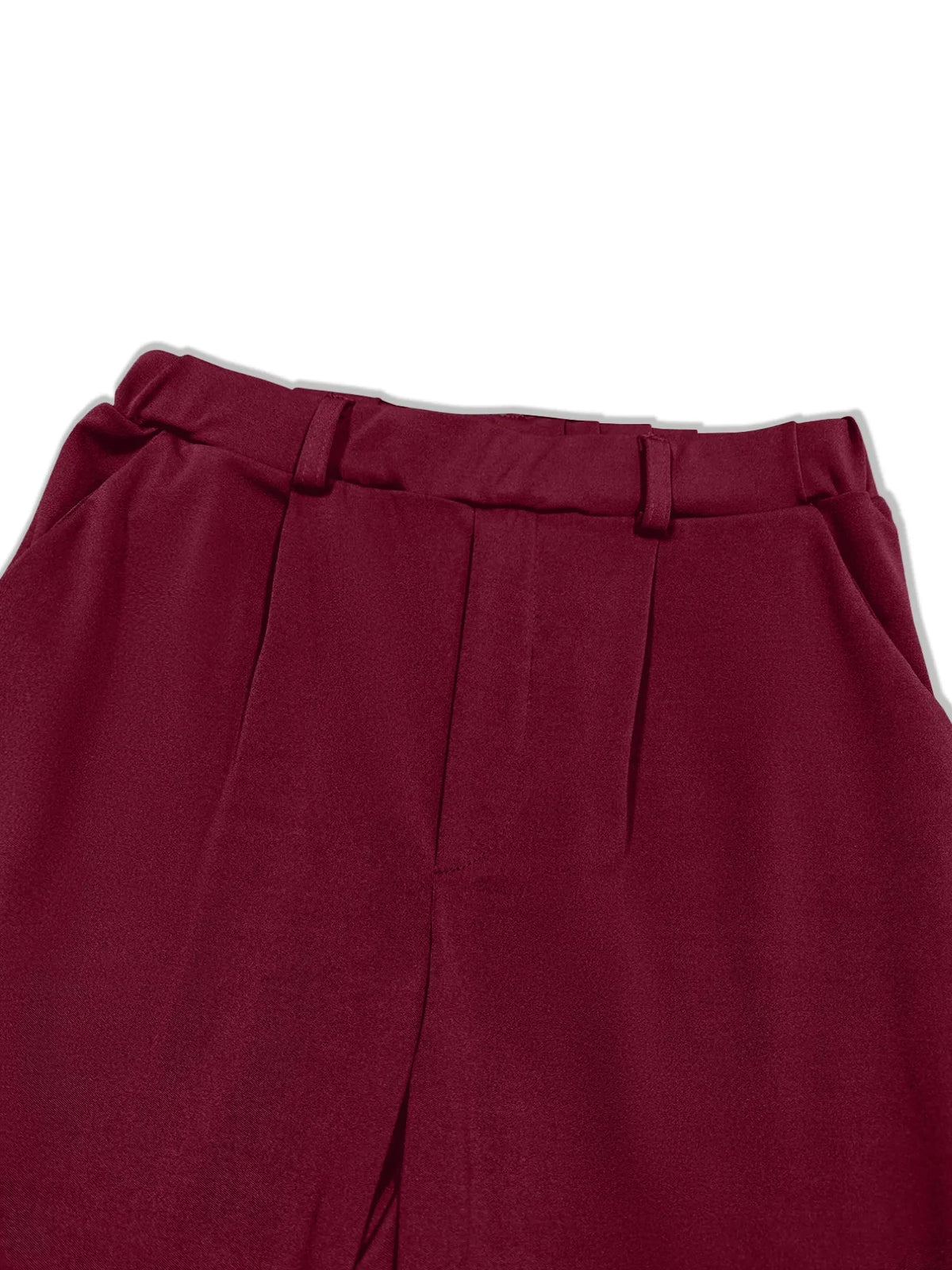 Pleated Pants with Pockets