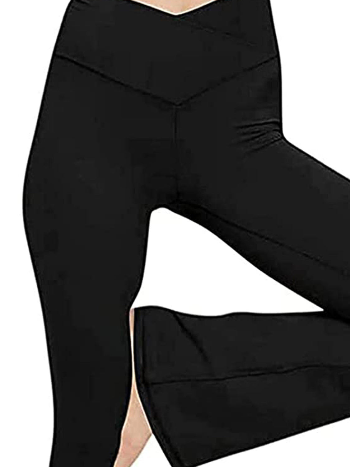 V-Waist Bootcut Pants