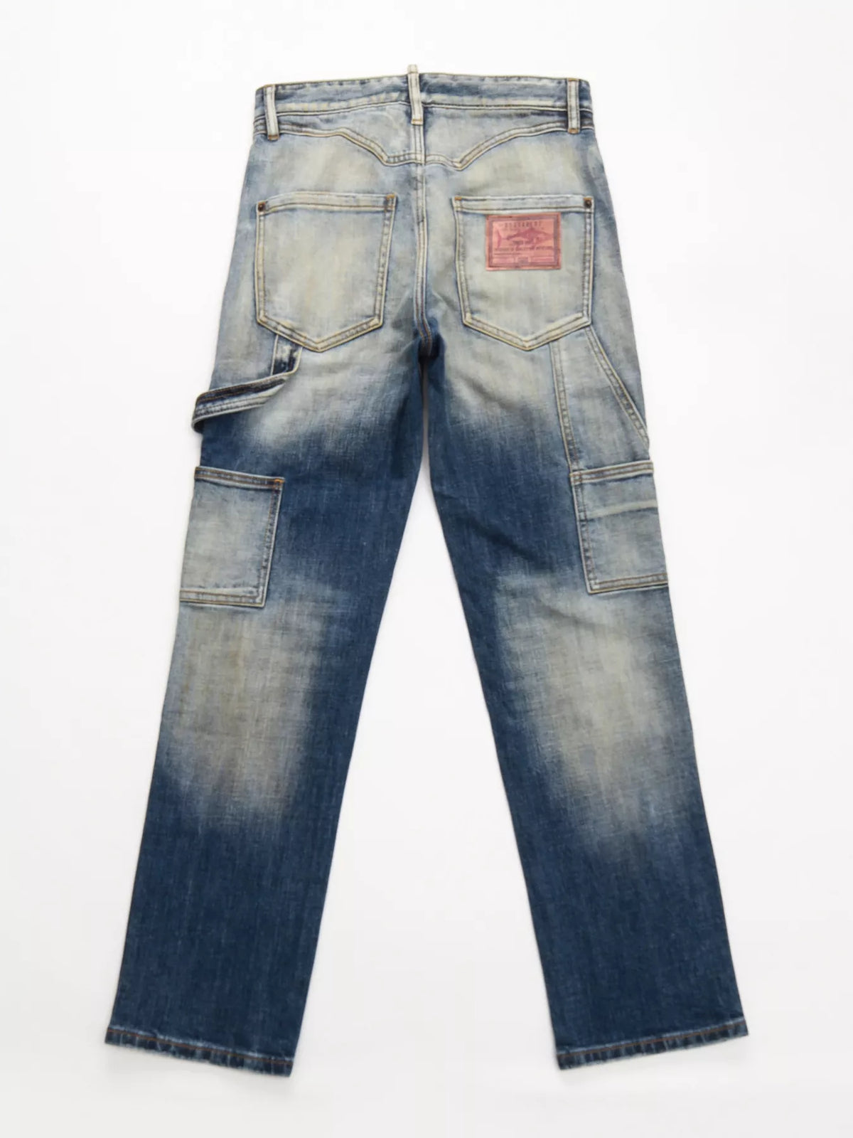 Distressed Dark Wash Jeans