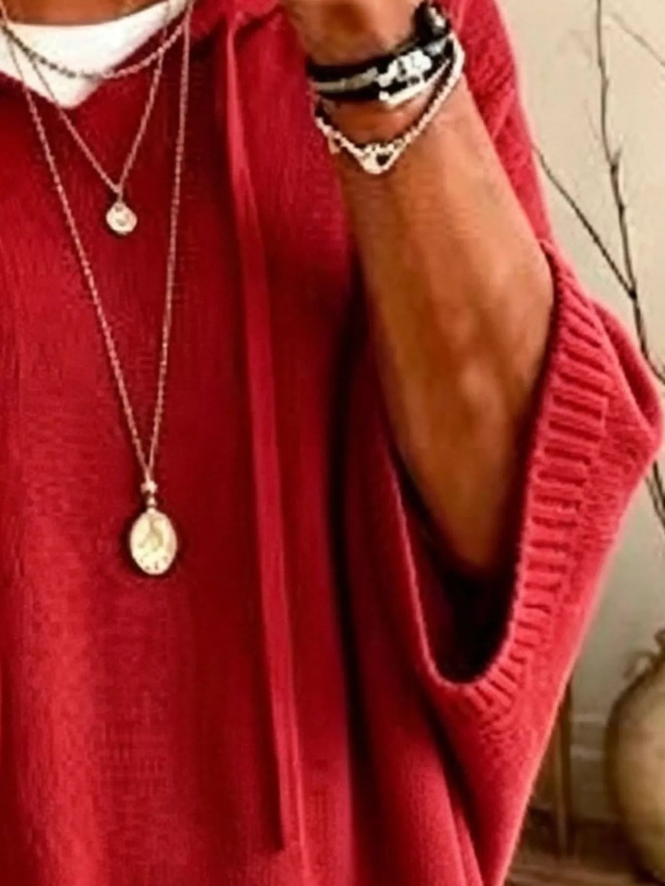 Drawstring Hooded Sweater