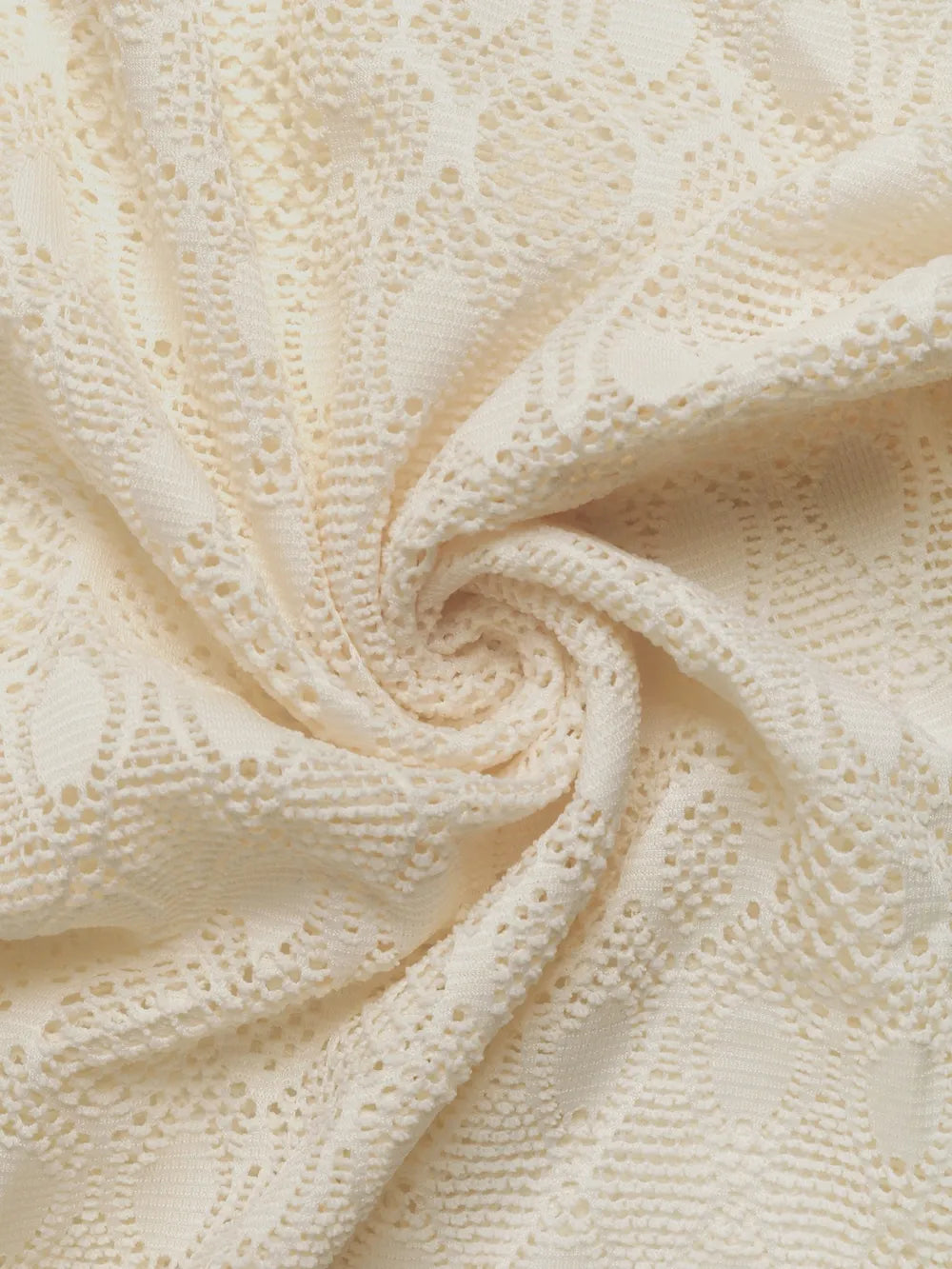 Decorative Button Wide Leg Pants in Cream