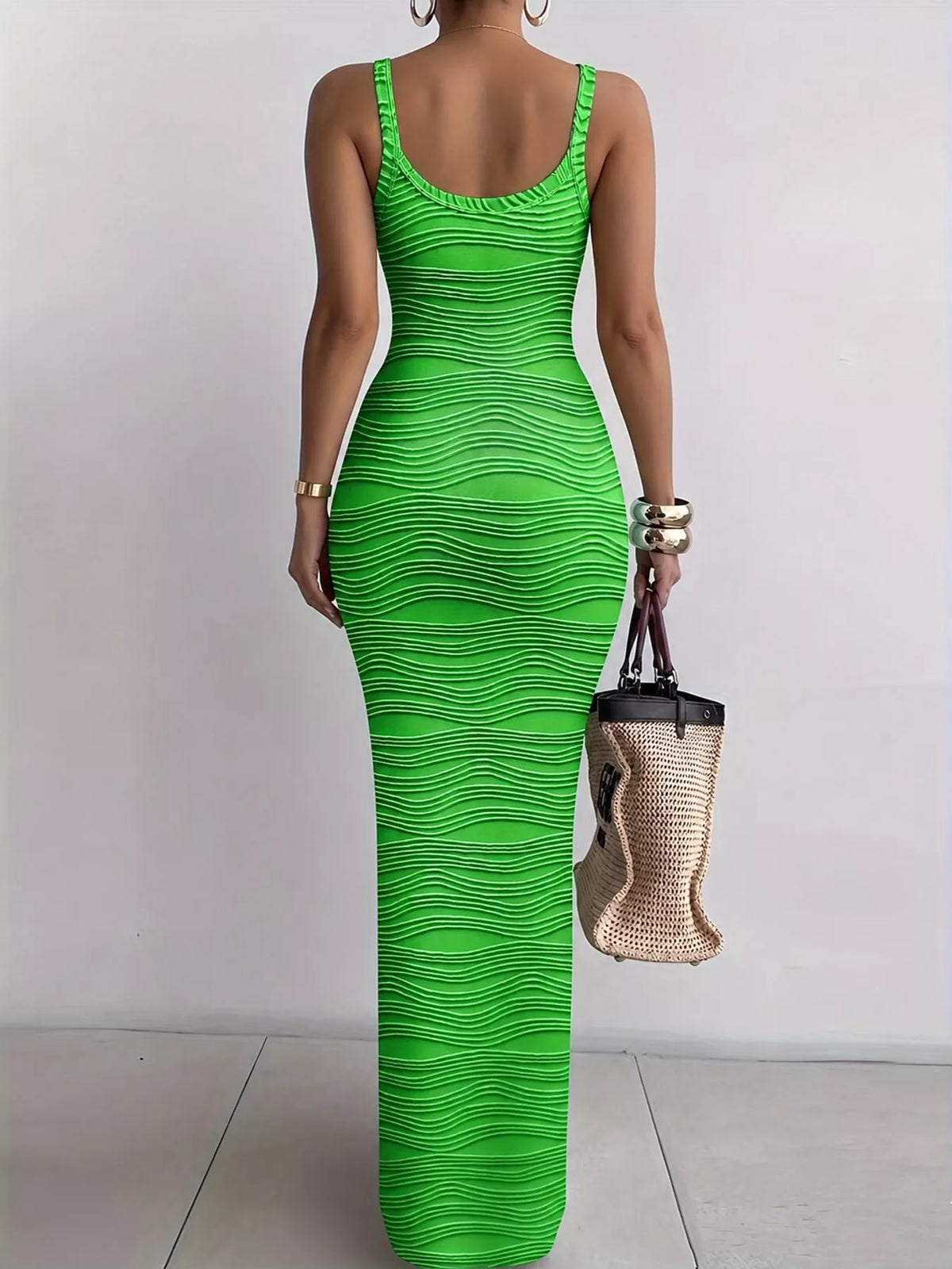 Essential Sleeveless Bodycon Maxi Dress