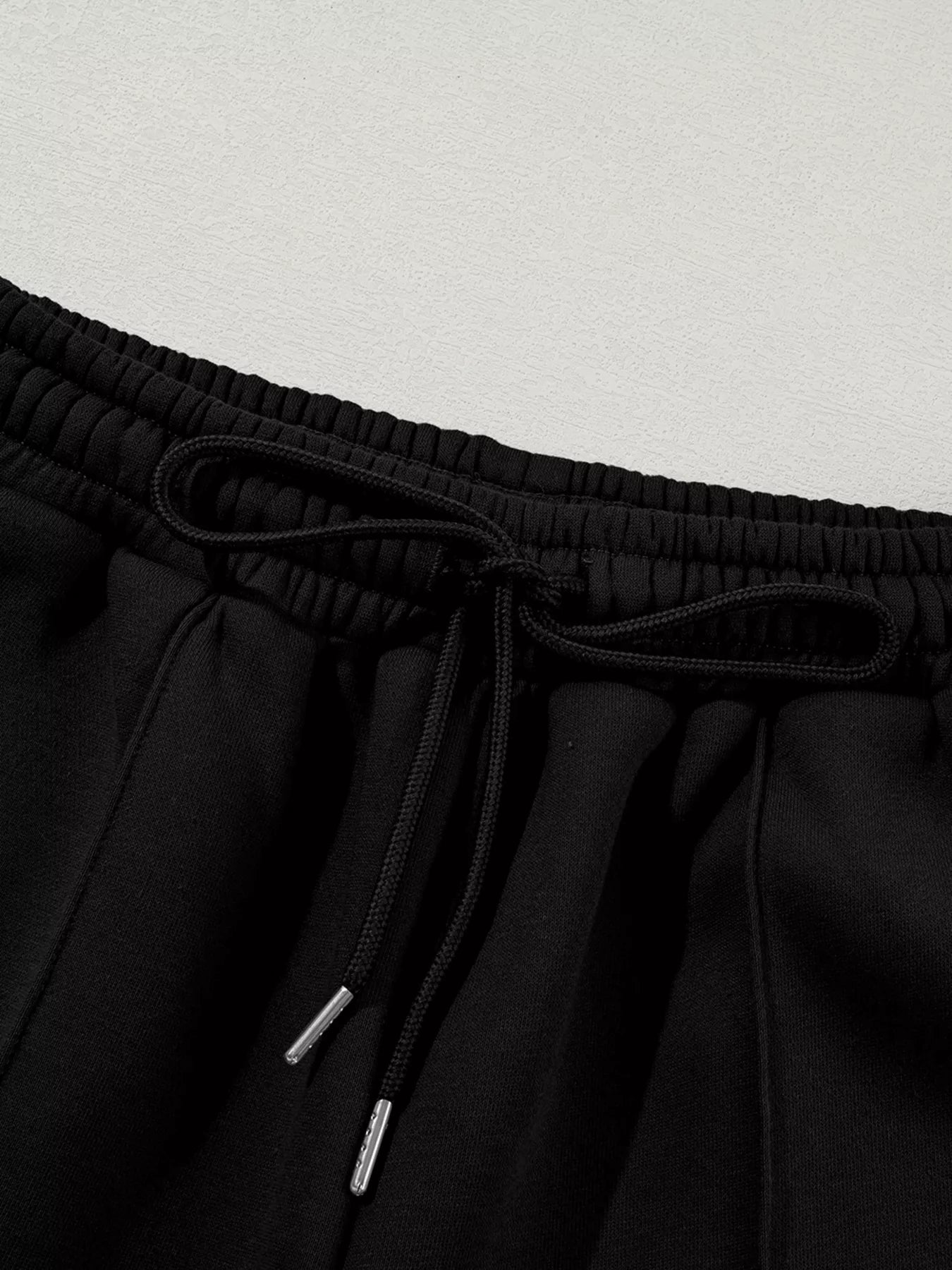 Drop Shoulder Zip-Up Jacket & Pants Set