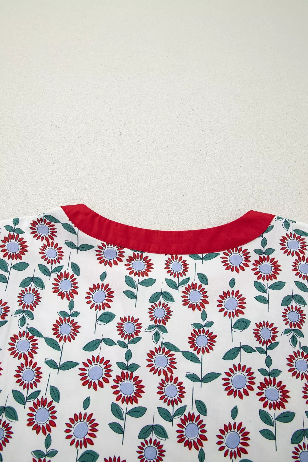 Ruffle Sleeve Tiered Midi Dress in Strawberry