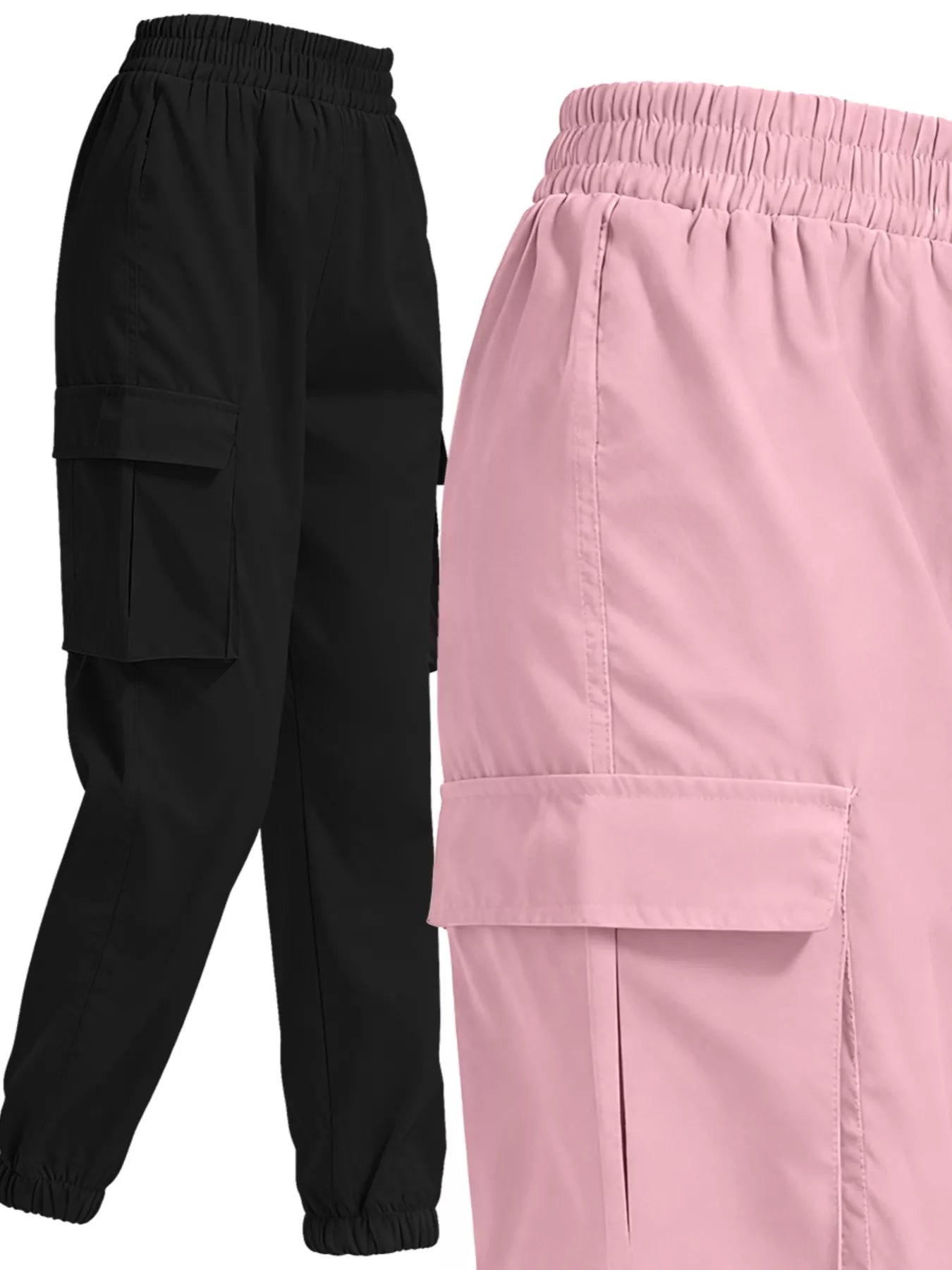 Two-Piece Cargo Pants Set