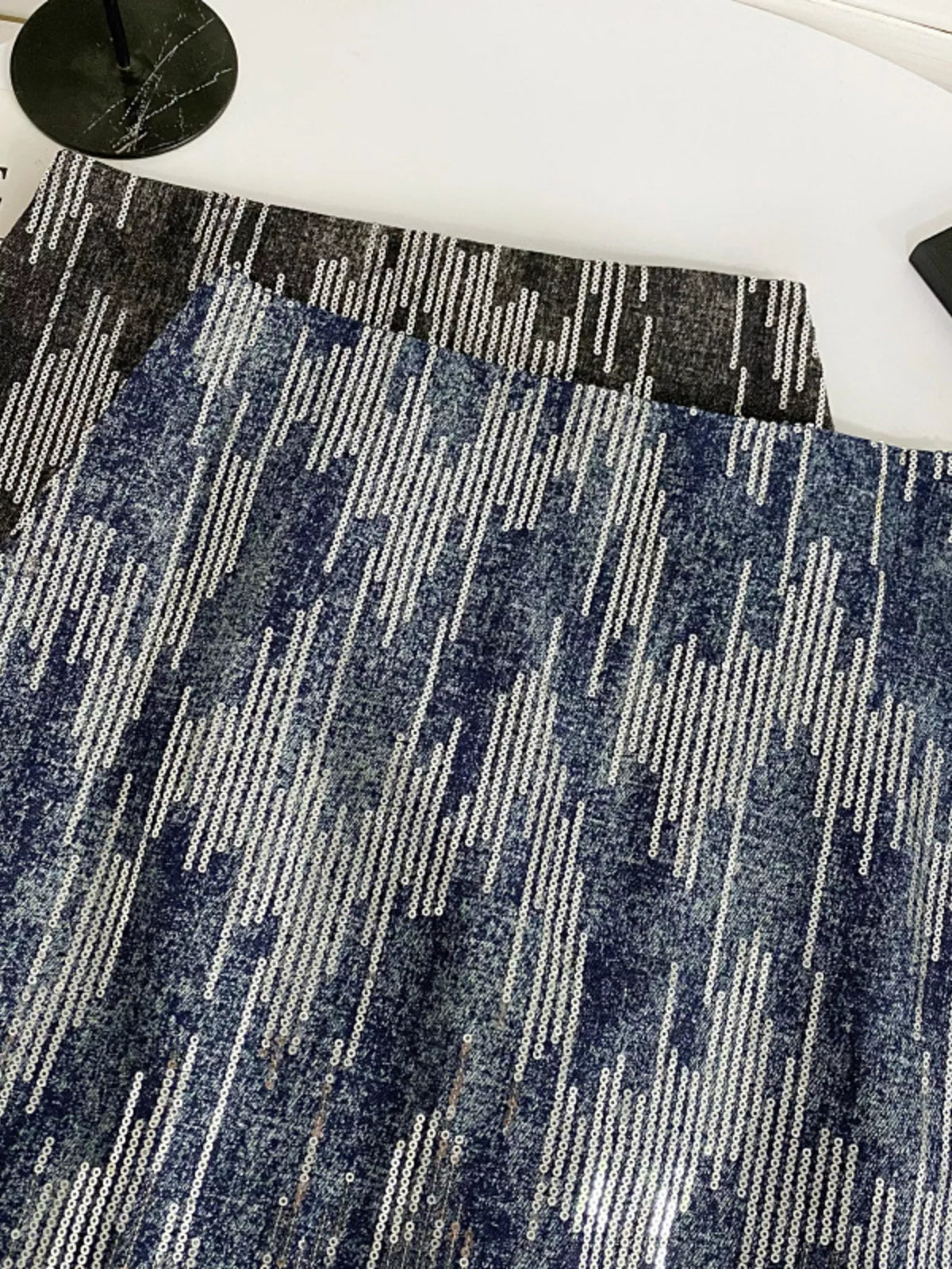 Sequin Mini Skirt