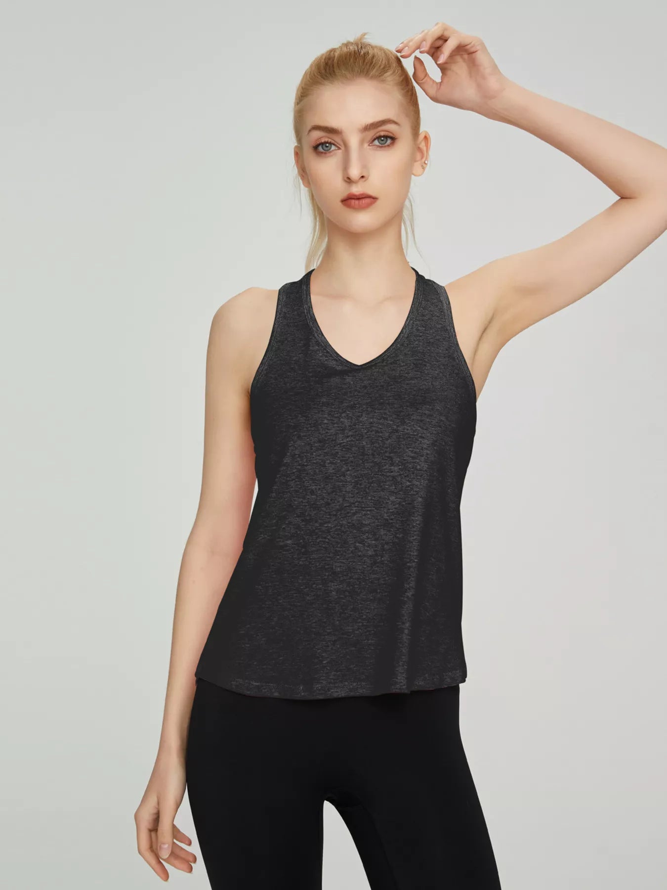 Quick-Drying Active Tank with Seam Detail