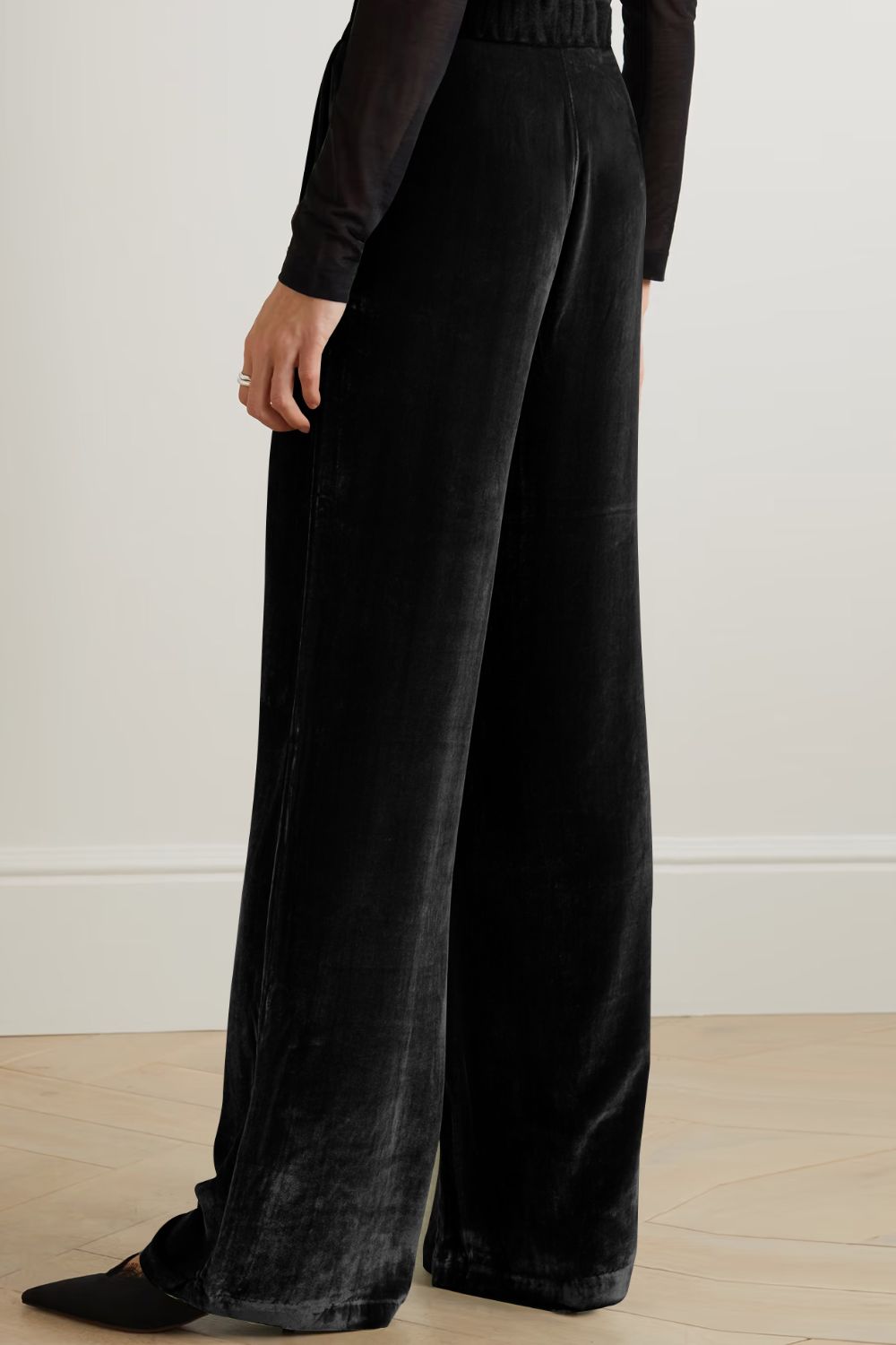 Loose Fit High Waist Pants by MDML