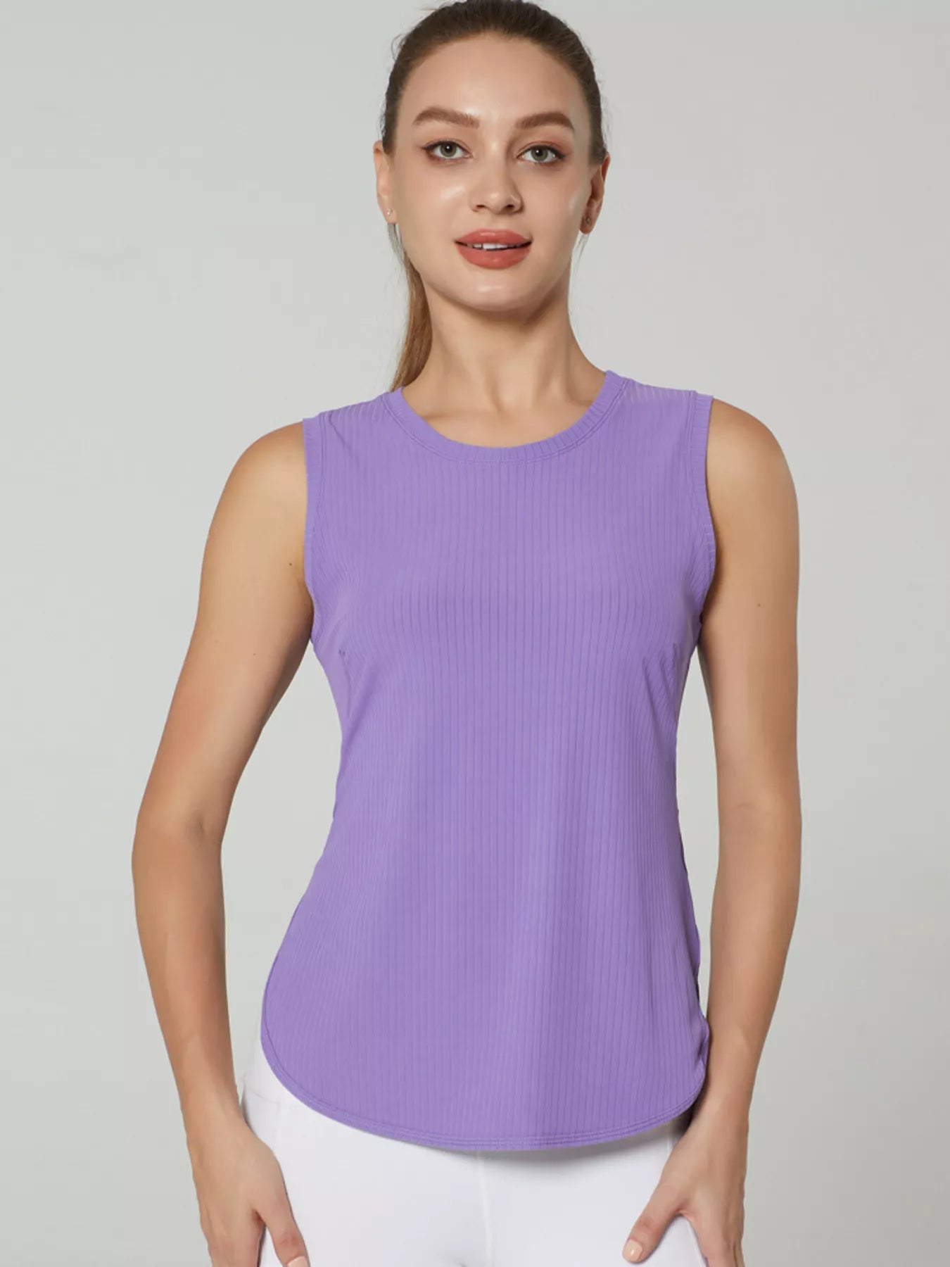 Ribbed Active Tank with Side Slit
