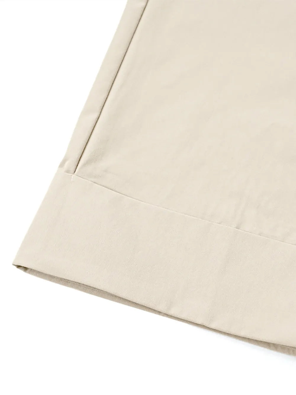 High Waist Wide Leg Pants in Beige