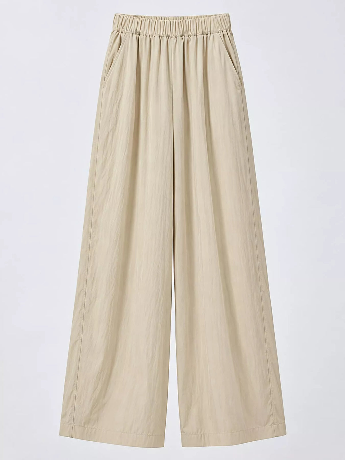 High-Waisted Loose Fit Wide-Leg Pants