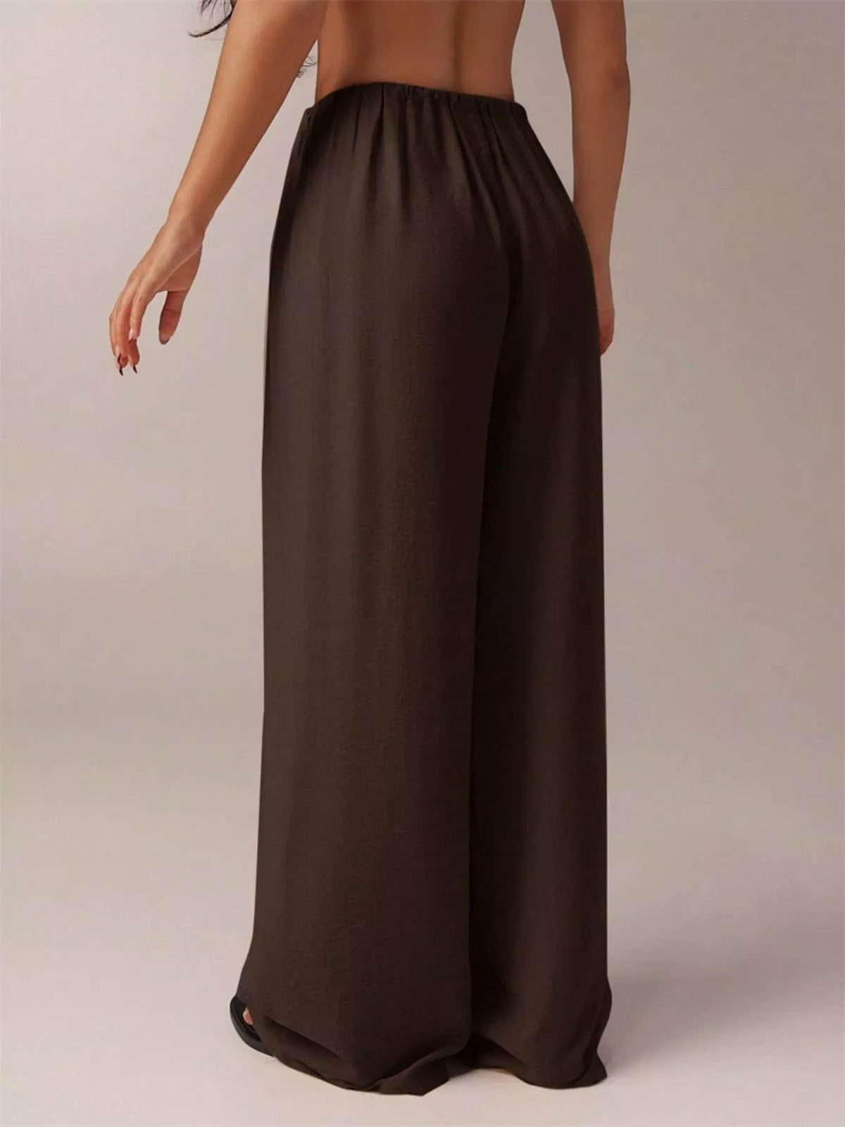 Essential Wide Leg Drawstring Pants
