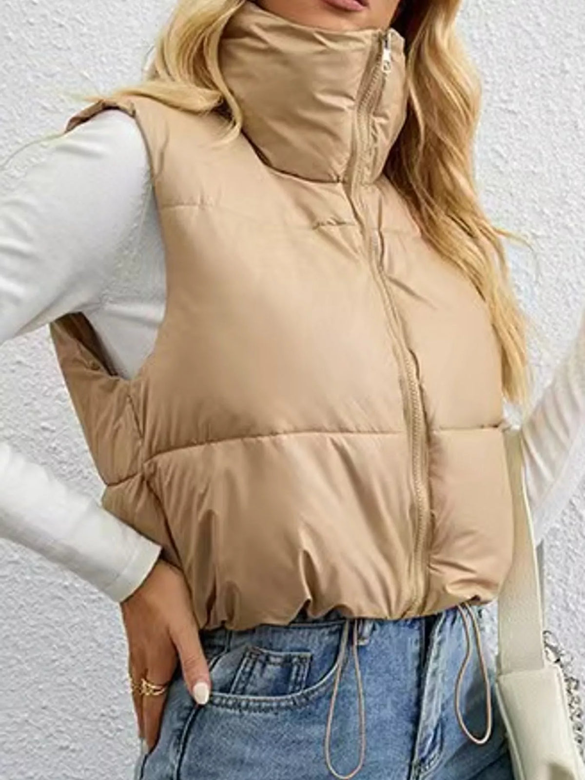 Thermal Zip-Up Puffer Vest
