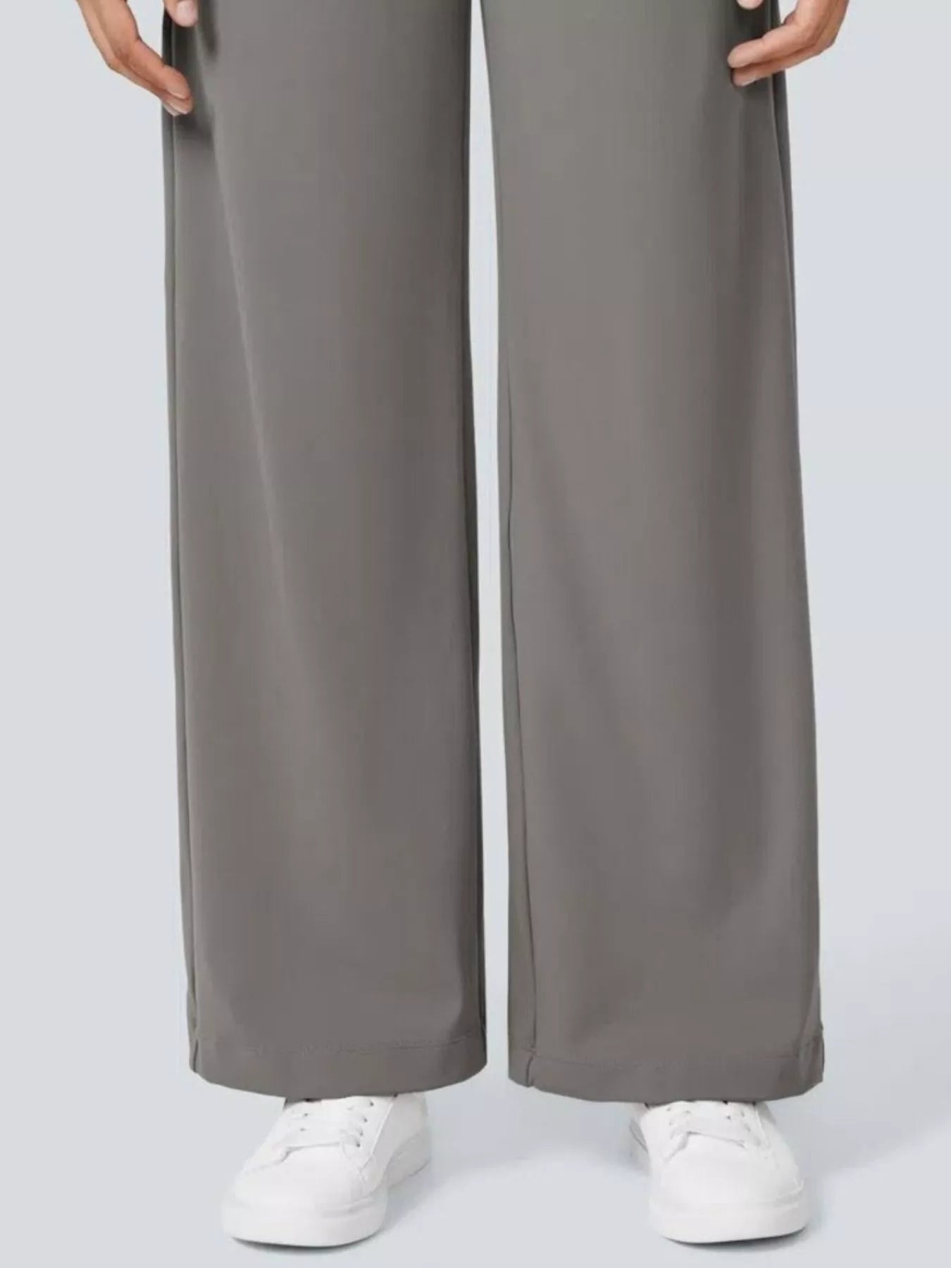 Pocketed Wide Leg Pants