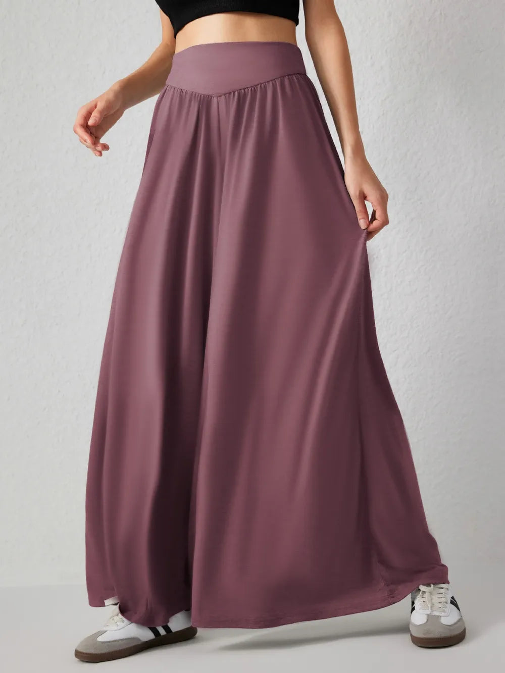 High-Waist Wide Leg Pants