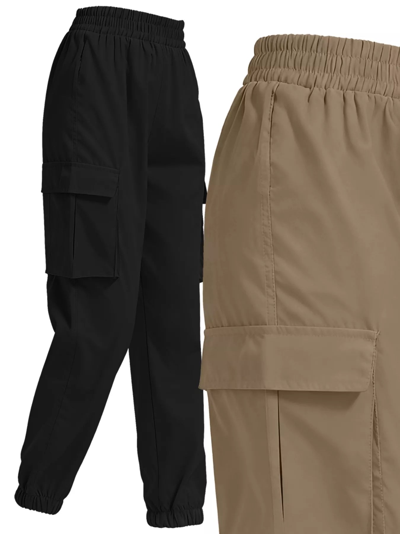 Two-Piece Cargo Pants Set