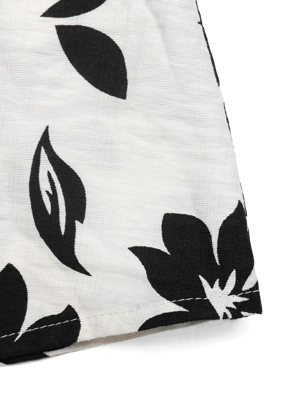 Printed Halter Neck Maxi Dress in White