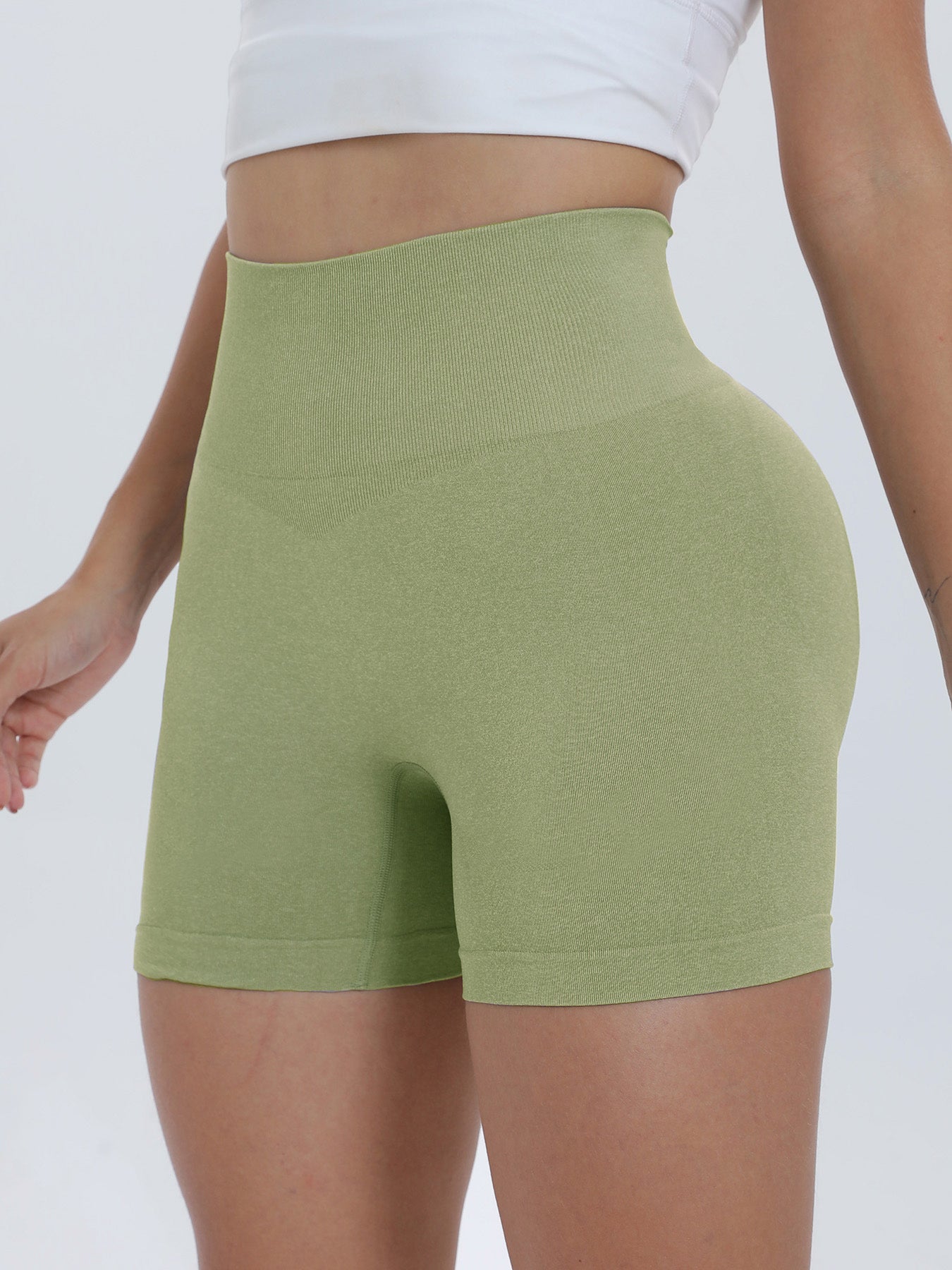 Classic High Waist Active Shorts