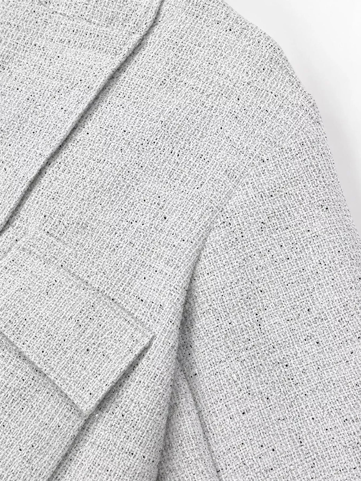 Tweed Bomber Jacket with Sequin Detail