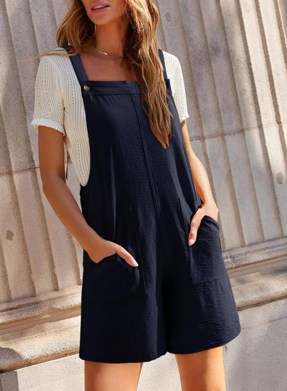 Wide Strap Overalls