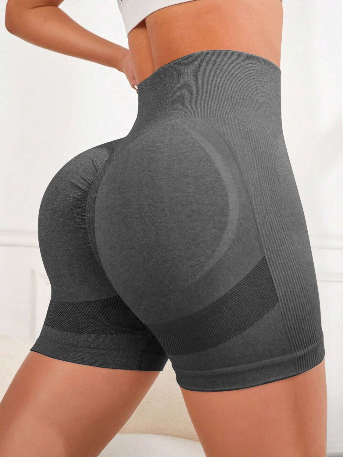 Nia High Waist Active Shorts