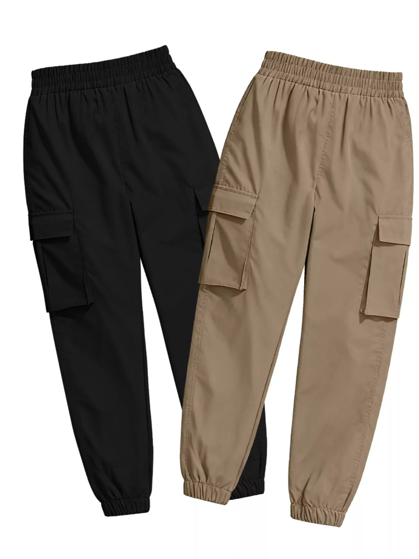 Two-Piece Cargo Pants Set