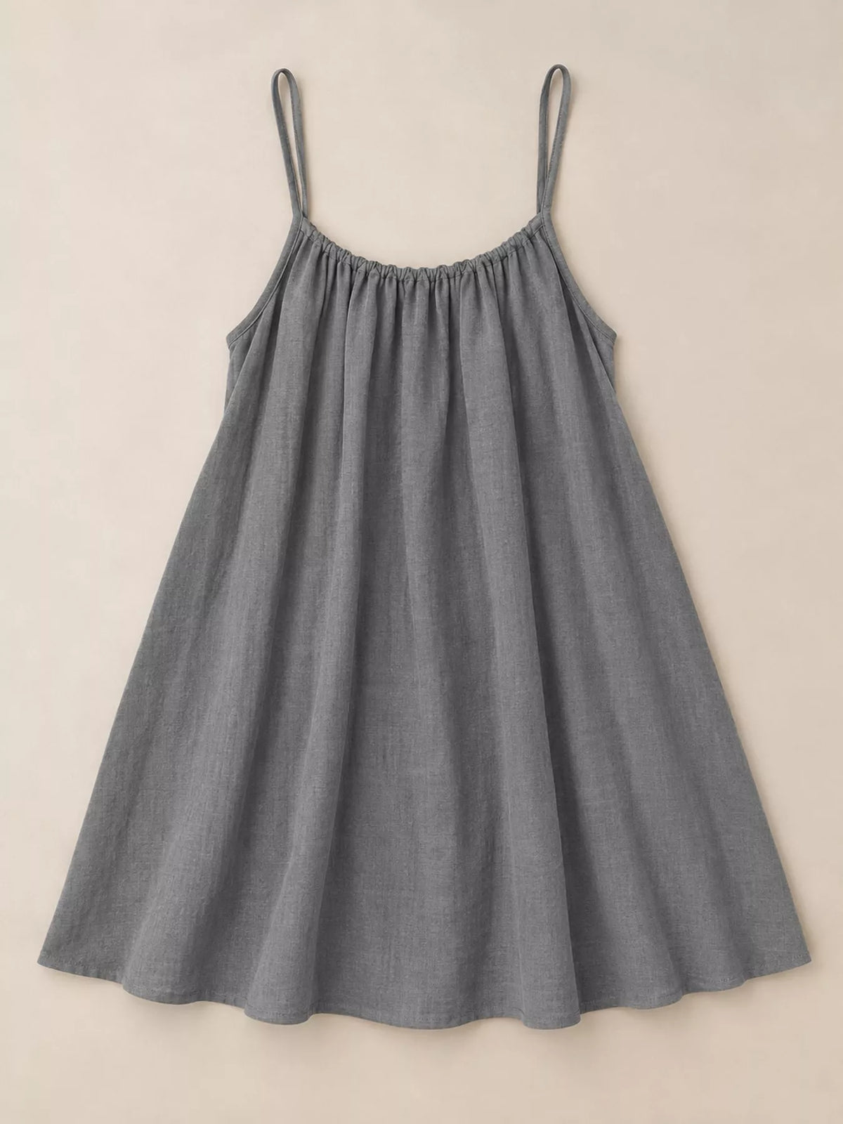 Backless Spaghetti Strap A-Line Mini Dress