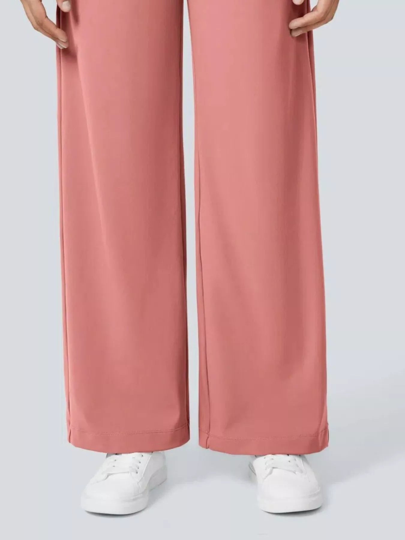 Pocketed Wide Leg Pants